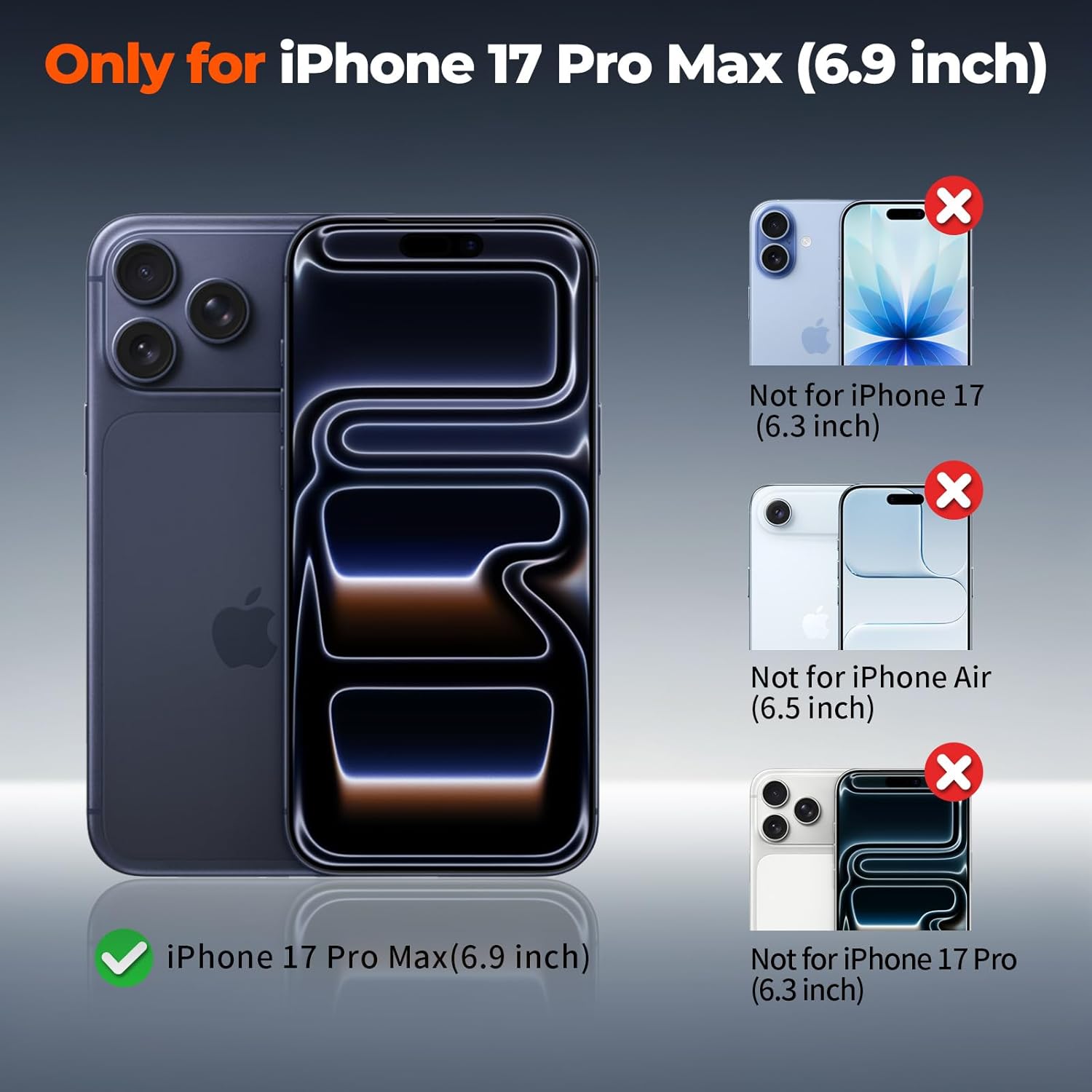 zapica Magnetic for iPhone 17 Pro Max Case, Upgraded [Camera Control Button] [Fu...