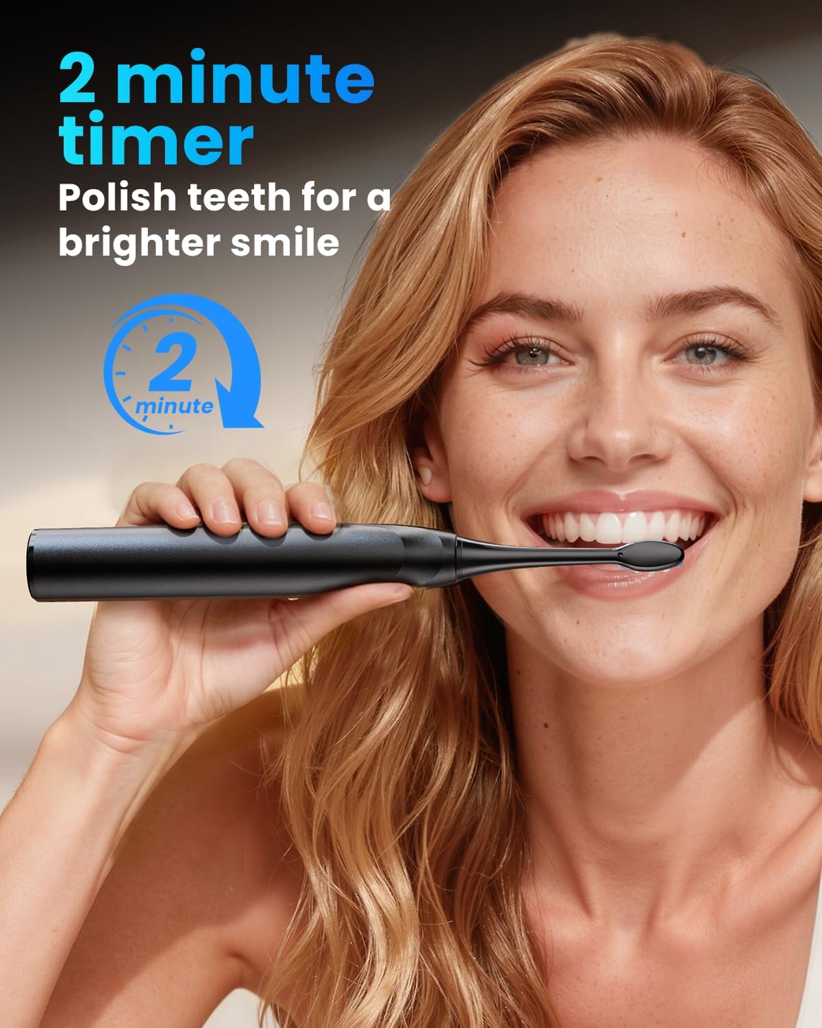Onlyone Sonic Electric Toothbrush for Adults, Rechargeable Ultrasonic Electric T...