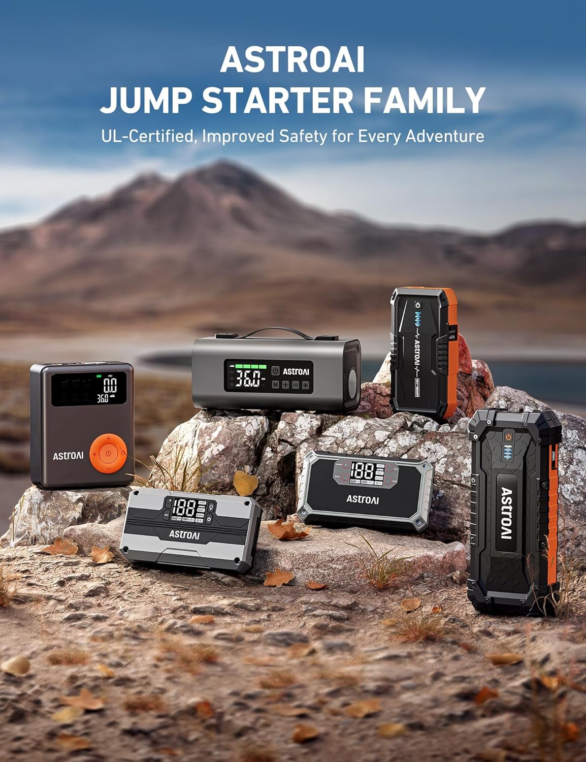 AstroAI S8 Car Battery Jump Starter, Car Jumper Starter Battery Pack for Up to 6...