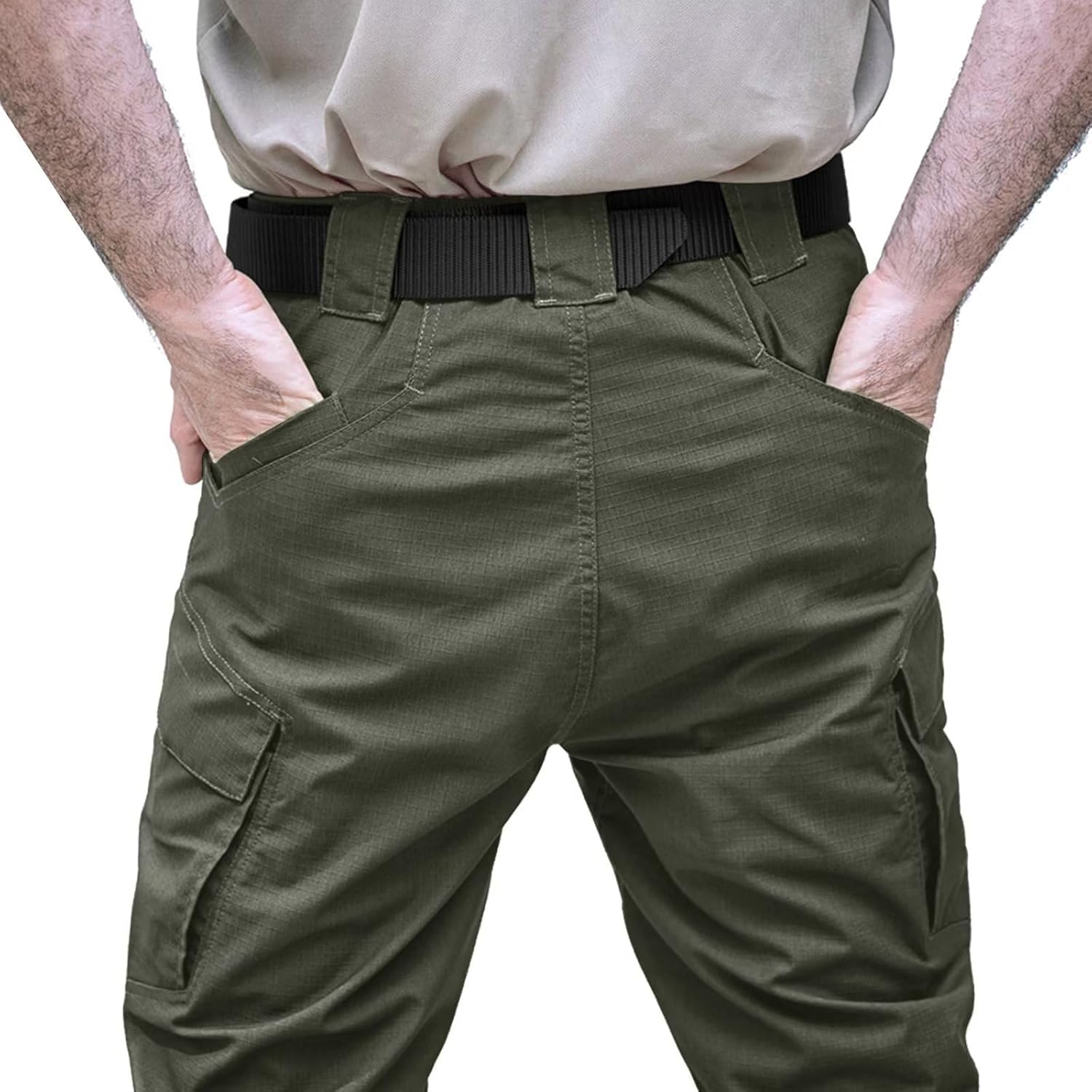 TACVASEN Military Cotton Trousers, Special Men's Hiking Outdoor Pants, Innovativ...
