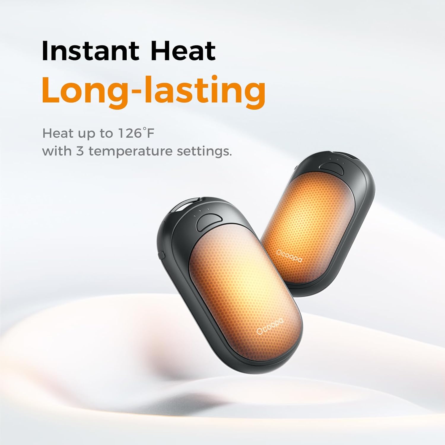 OCOOPA UT3 Lite Magnetic Hand Warmers Rechargeable 2 pack, Electric Handwarmers...