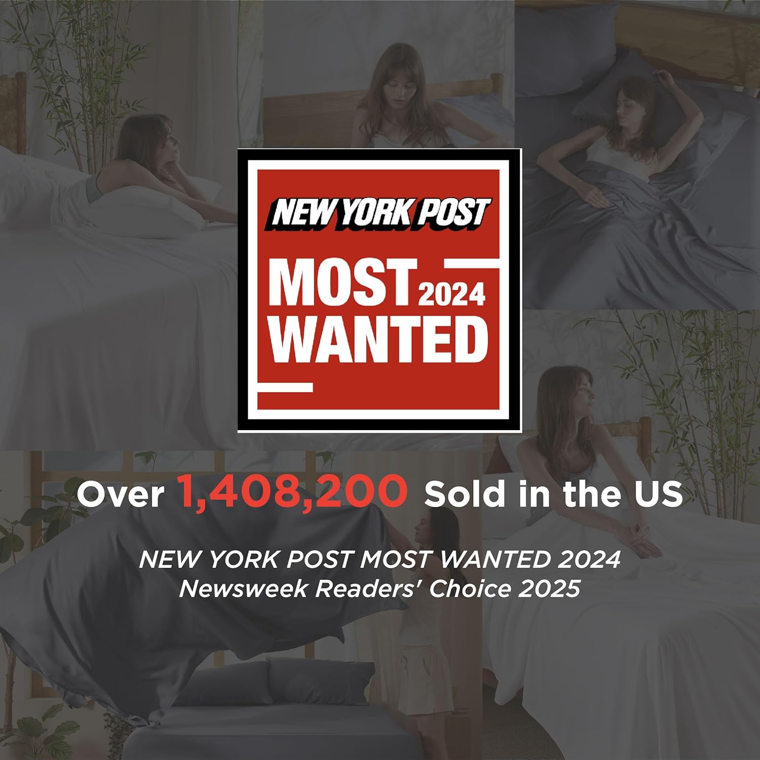 Bedsure King Size Sheets Set, Cooling Sheets for Hot Sleepers, Rayon Derived fro...