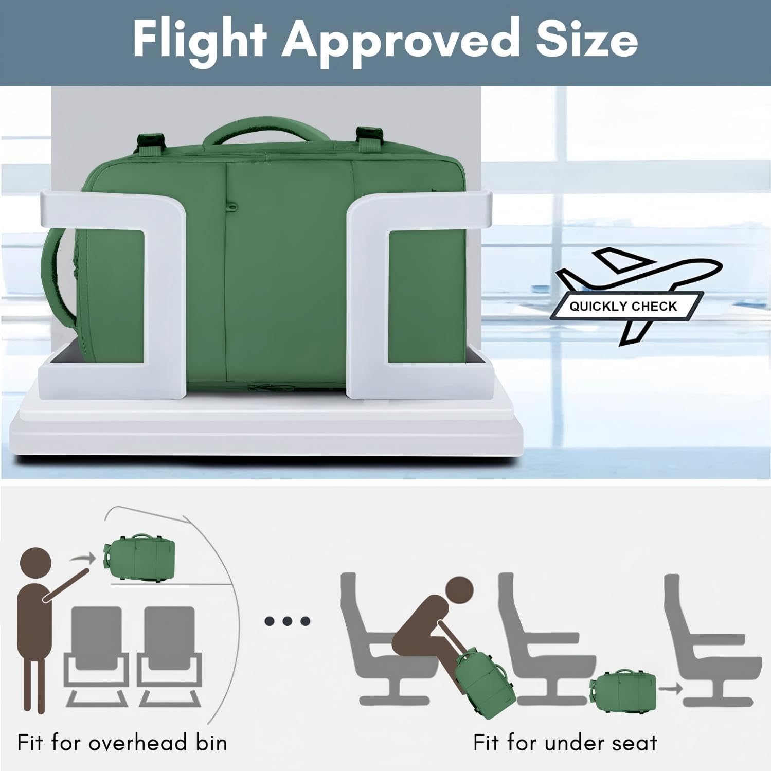 Taygeer Ryanair Cabin Bags, Special Travel Backpack Cabin Size, Essential Rucksa...