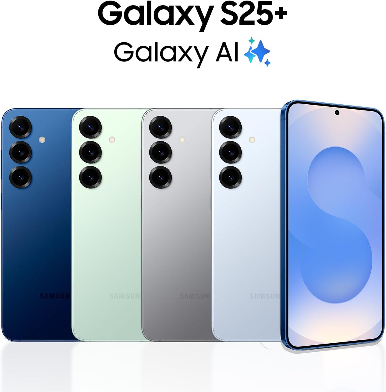 Samsung Galaxy S25+ Cell Phone, 256GB Smartphone, Unlocked Android, AI Night Mod...