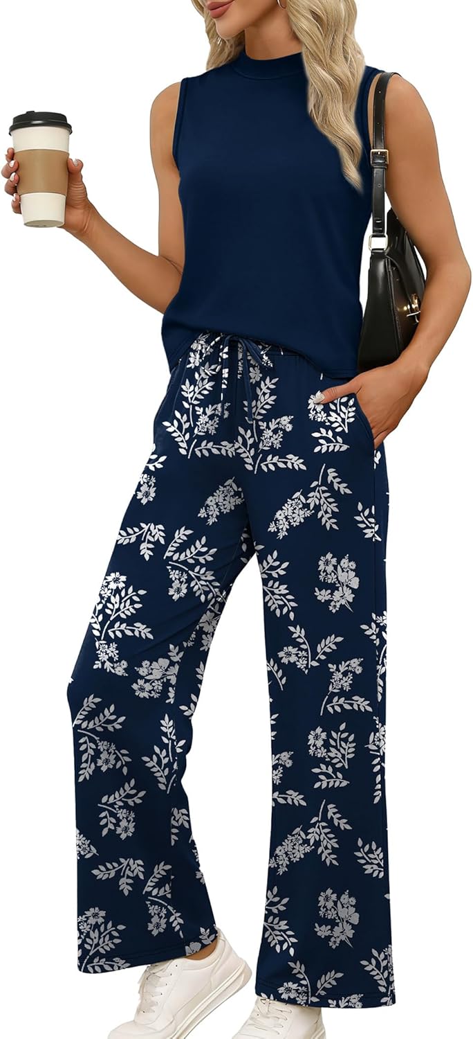 WIHOLL Two Piece Set, Stylish Outfit for Women in Summer & Spring, Unique Travel...