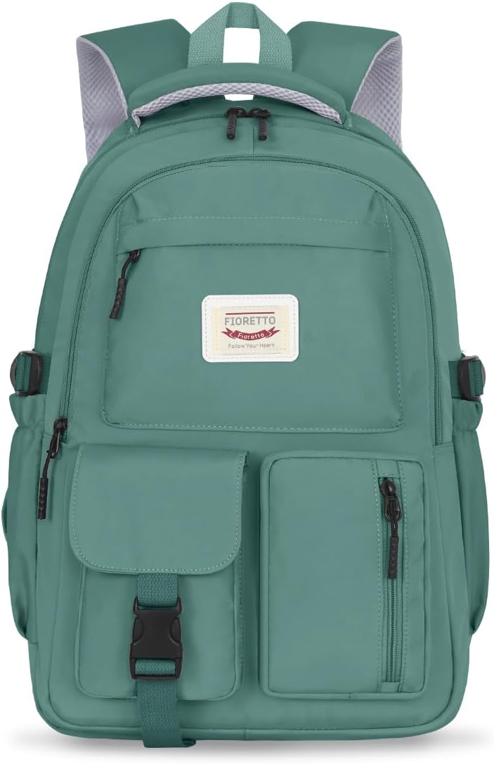 Stylish FIORETTO Lightweight School Backpack, Cute School Bag for Teenager Girls...