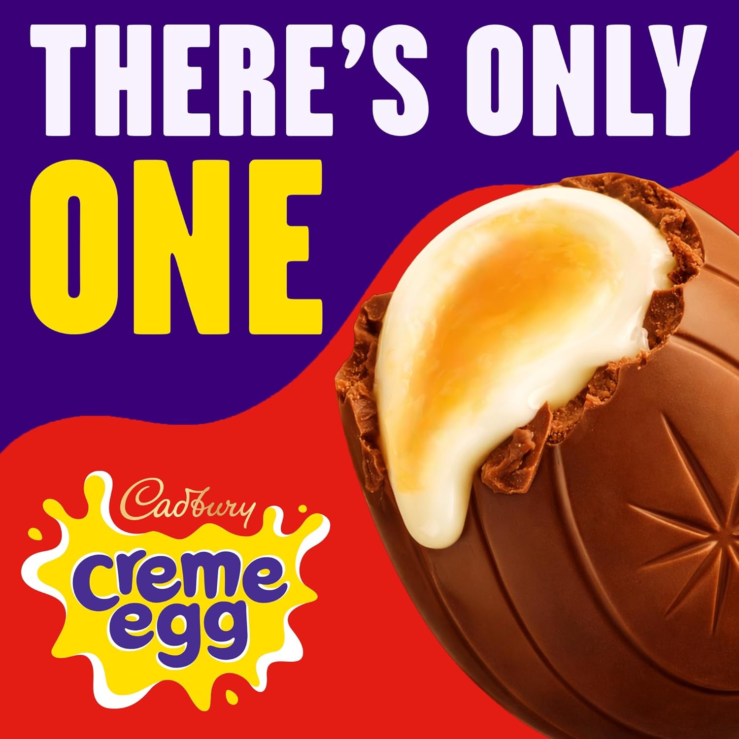 Cadbury Milk Chocolate Creme Eggs, Bulk Pack, Perfect for Easter Egg Hunts, 40 g...