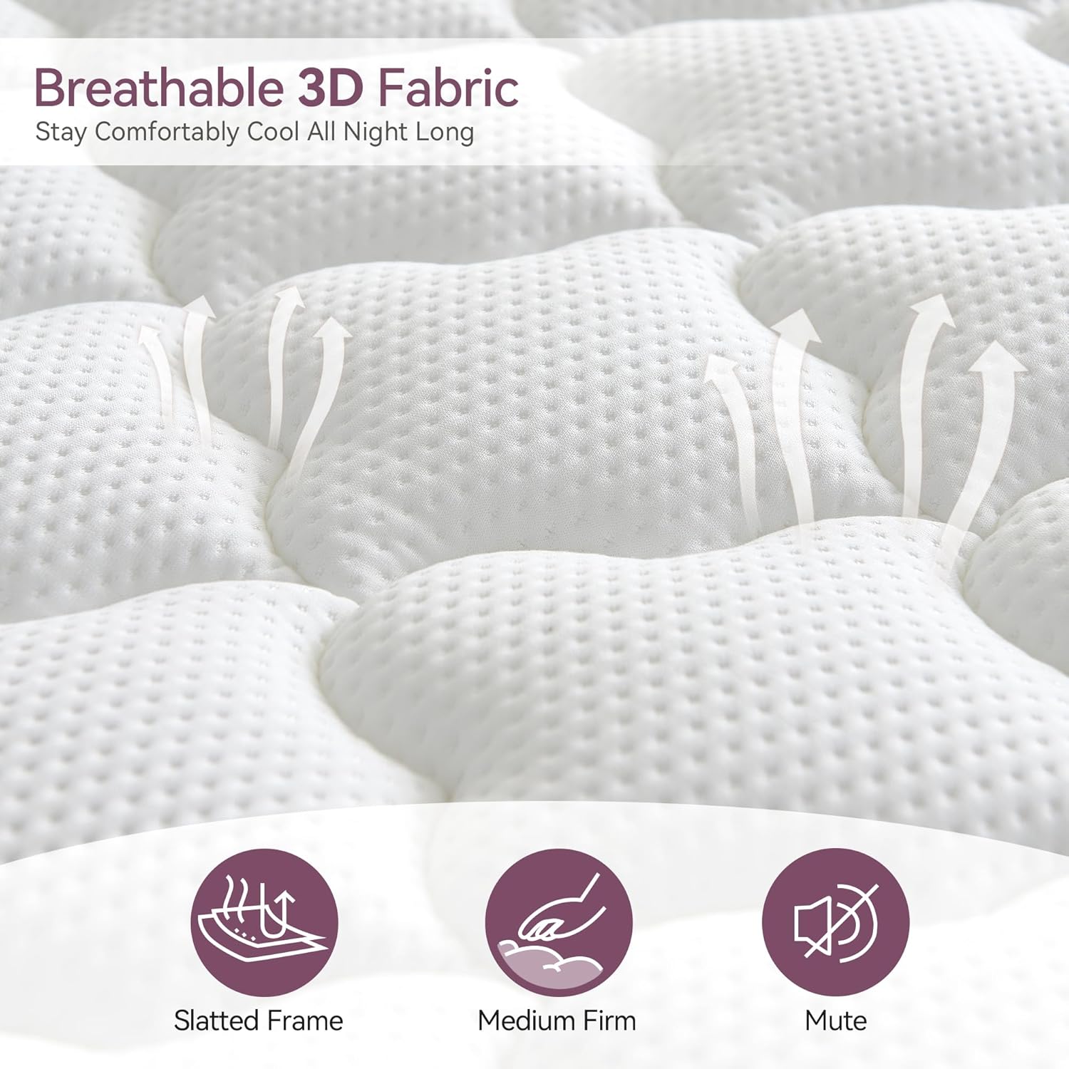 Premium dosleeps Double Mattress, High-Quality 11-Inch Extra Thick Memory Foam M...