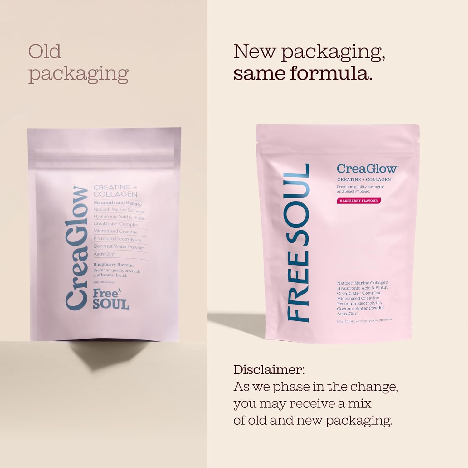 CreaGlow™ Naticol Marine Collagen + Creatine Monohydrate + Electrolytes Powder |...