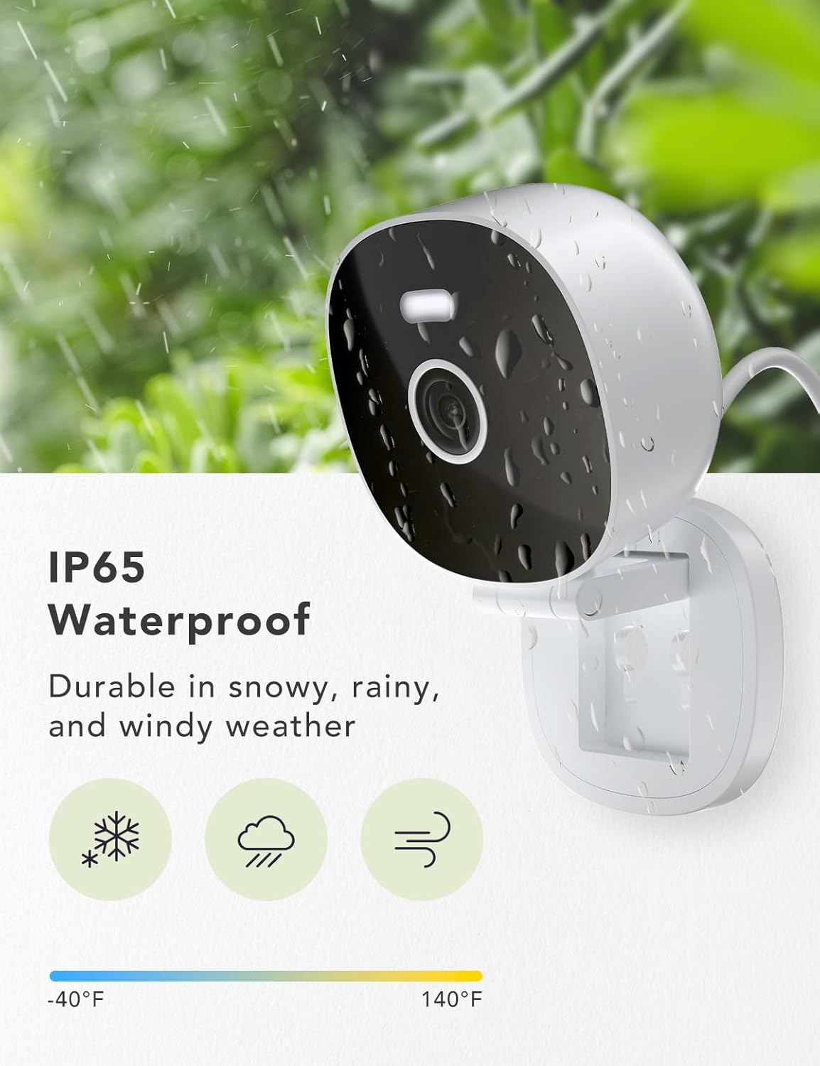 2K Security Camera, Superior Wired Home Security Solution, Exceptional Outdoor/I...