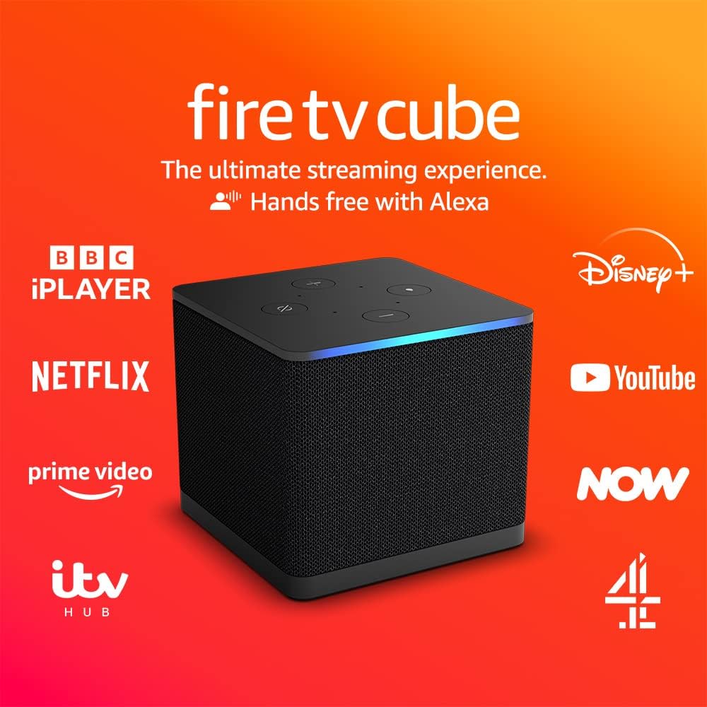 Certified Refurbished Fire TV Cube | Hands-free st...