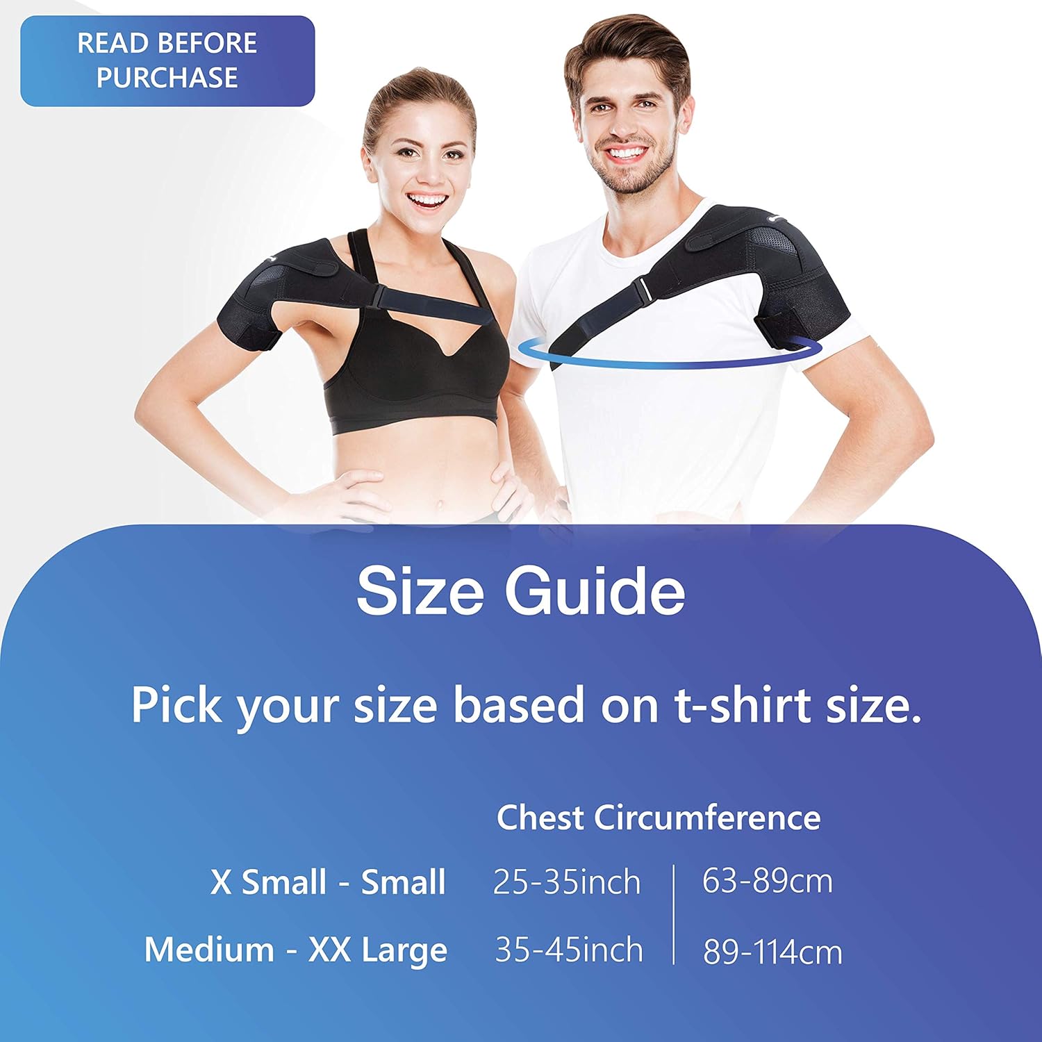 Sports Laboratory Shoulder Support, Innovative Shoulder Brace with Hot and Cold...