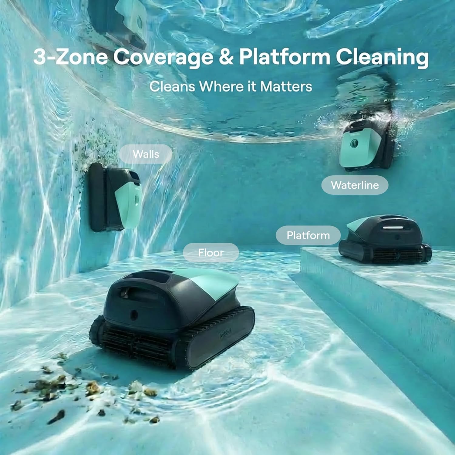 (2026 New) Beatbot Sora 10 Cordless Pool Vacuum Robot for Inground & Above Groun...