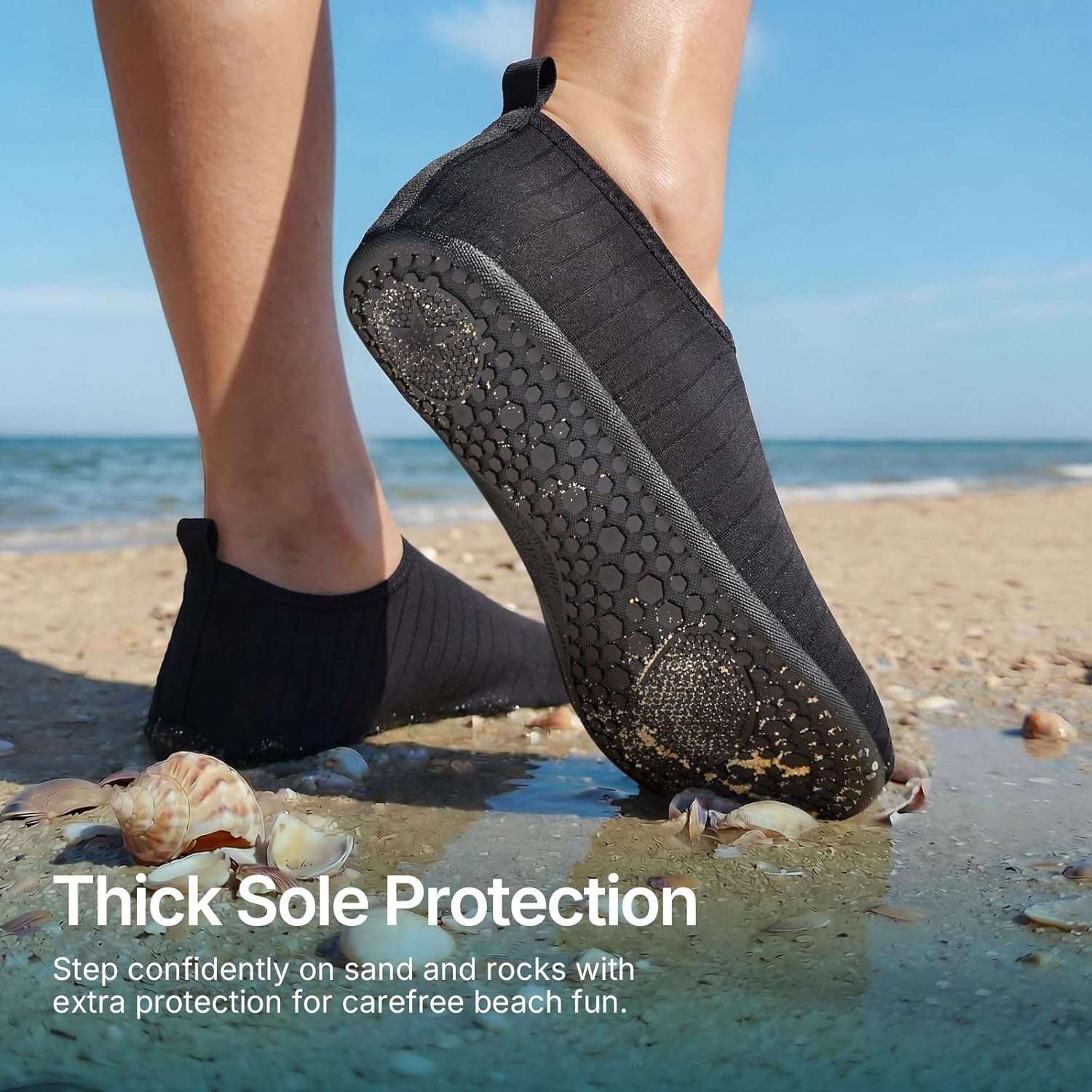 Water Shoes for Women Men Quick-Dry Aqua Socks Swim Beach Barefoot Yoga Exercise...