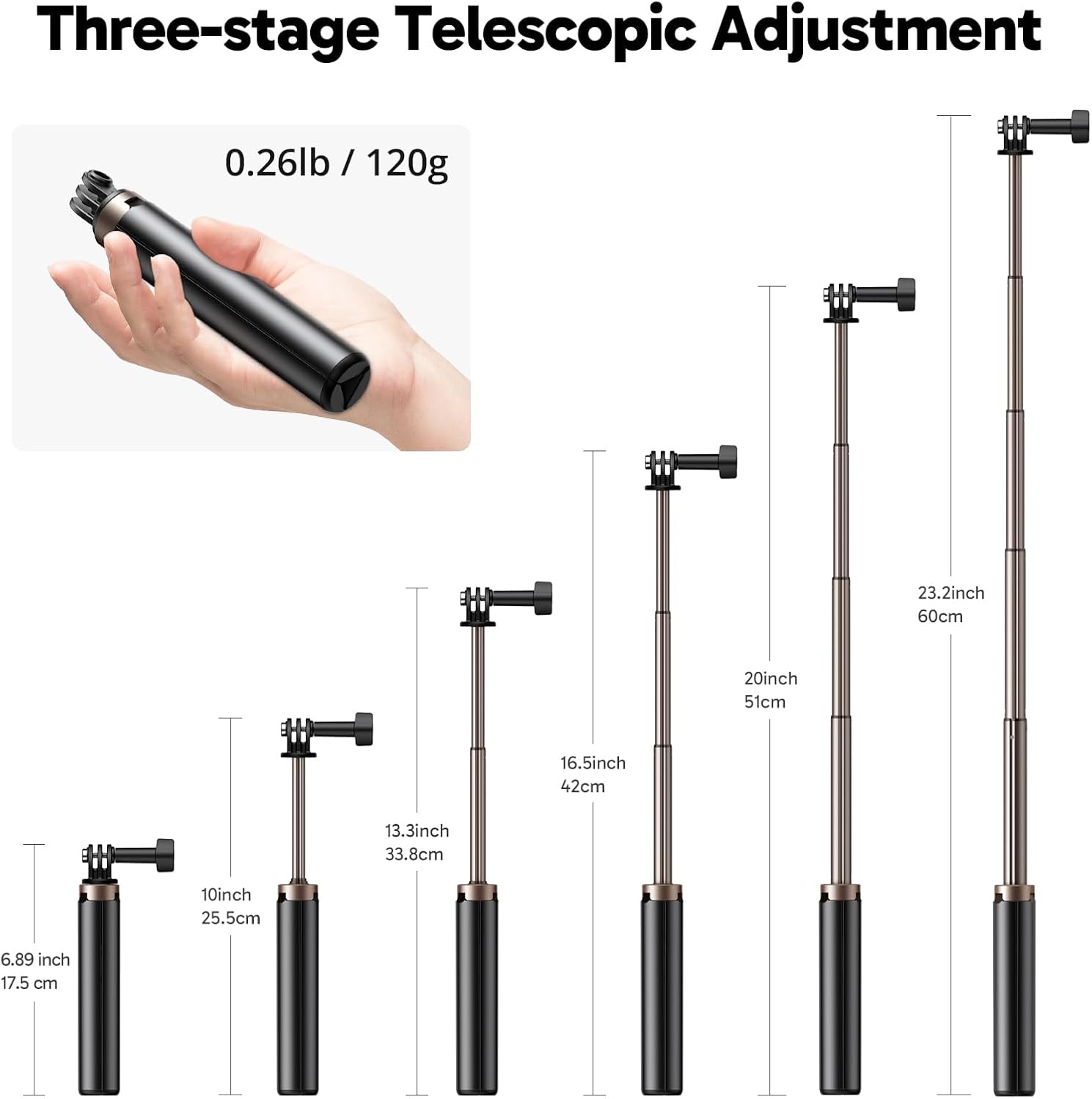 AKASO EK7000 Pro Action Camera Selfie Stick Bundle - Includes 4K30FPS EK7000 Pro...