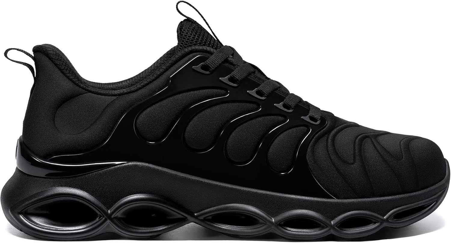 LARNMERN Steel Toe Cap Trainers Mens Safety Trainers Breathable Safety Shoes Com...