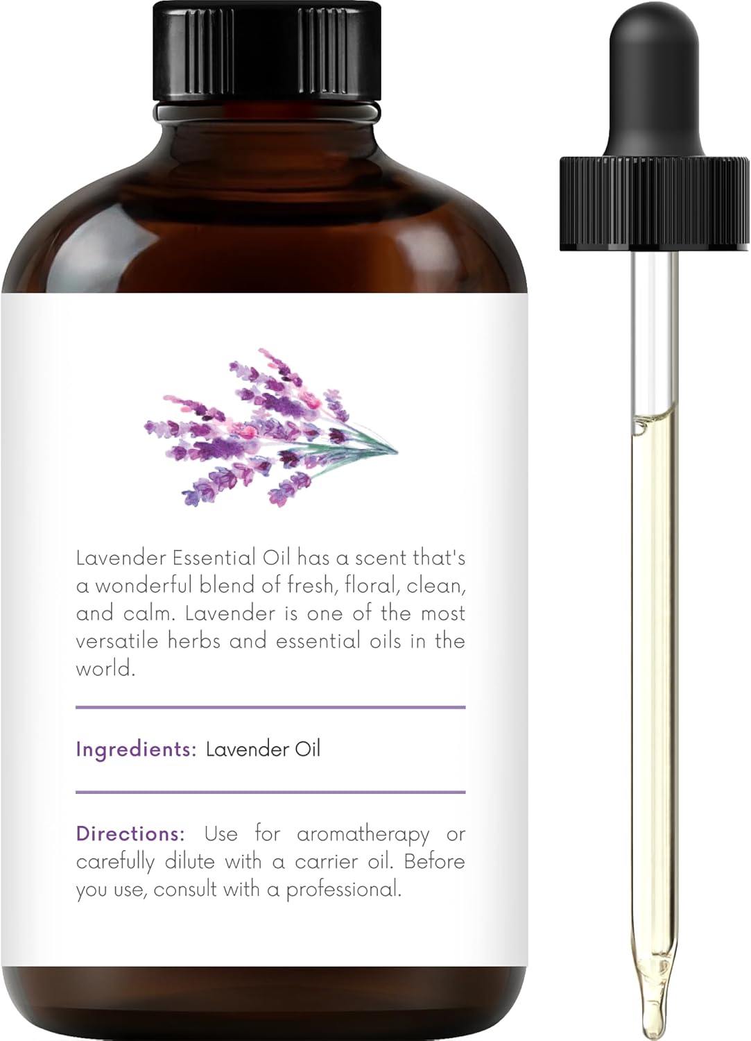 Handcraft Blends Lavender Essential Oil – Huge 4 Fl Oz – 100% Pure and Natural –...