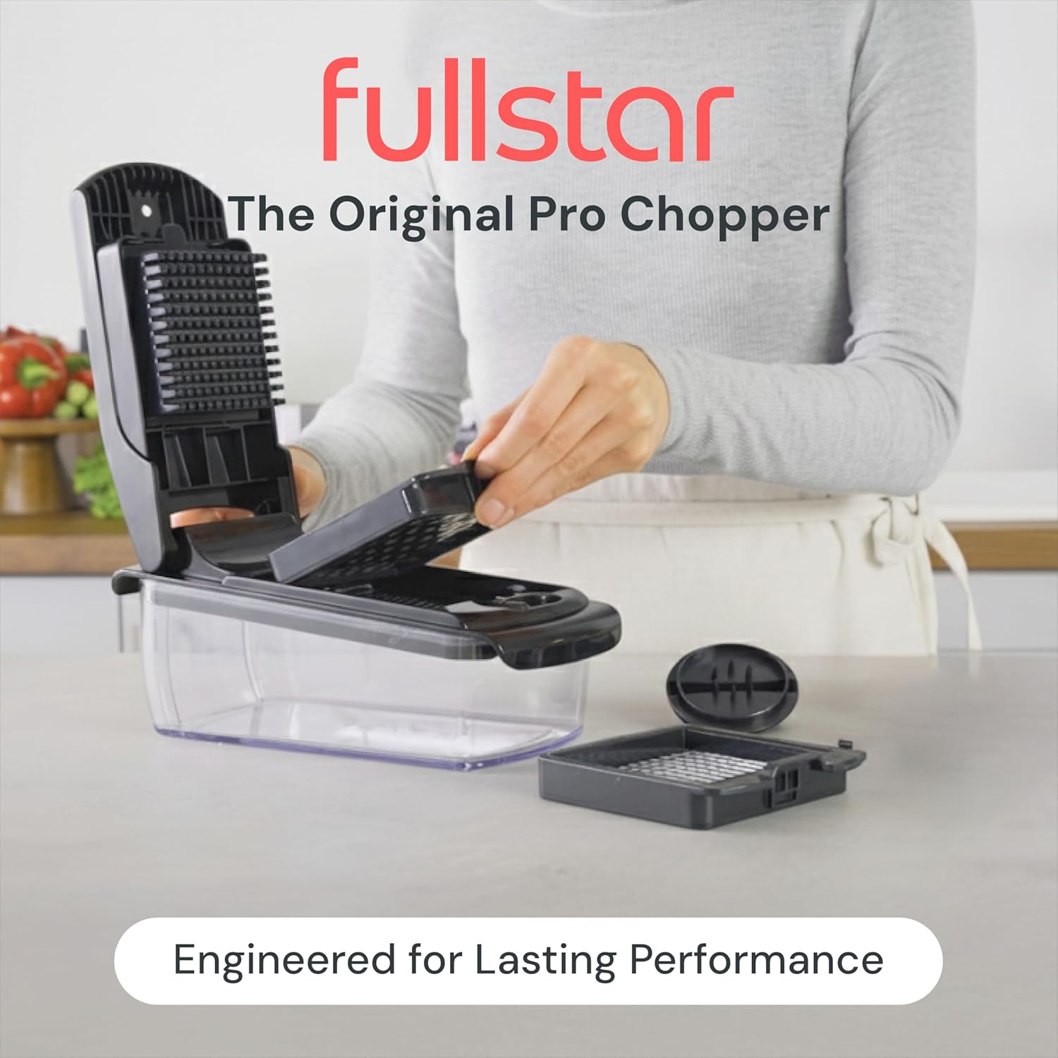 Fullstar Vegetable Chopper, Special Kitchen Tool for Effortless Food Prep, Uniqu...