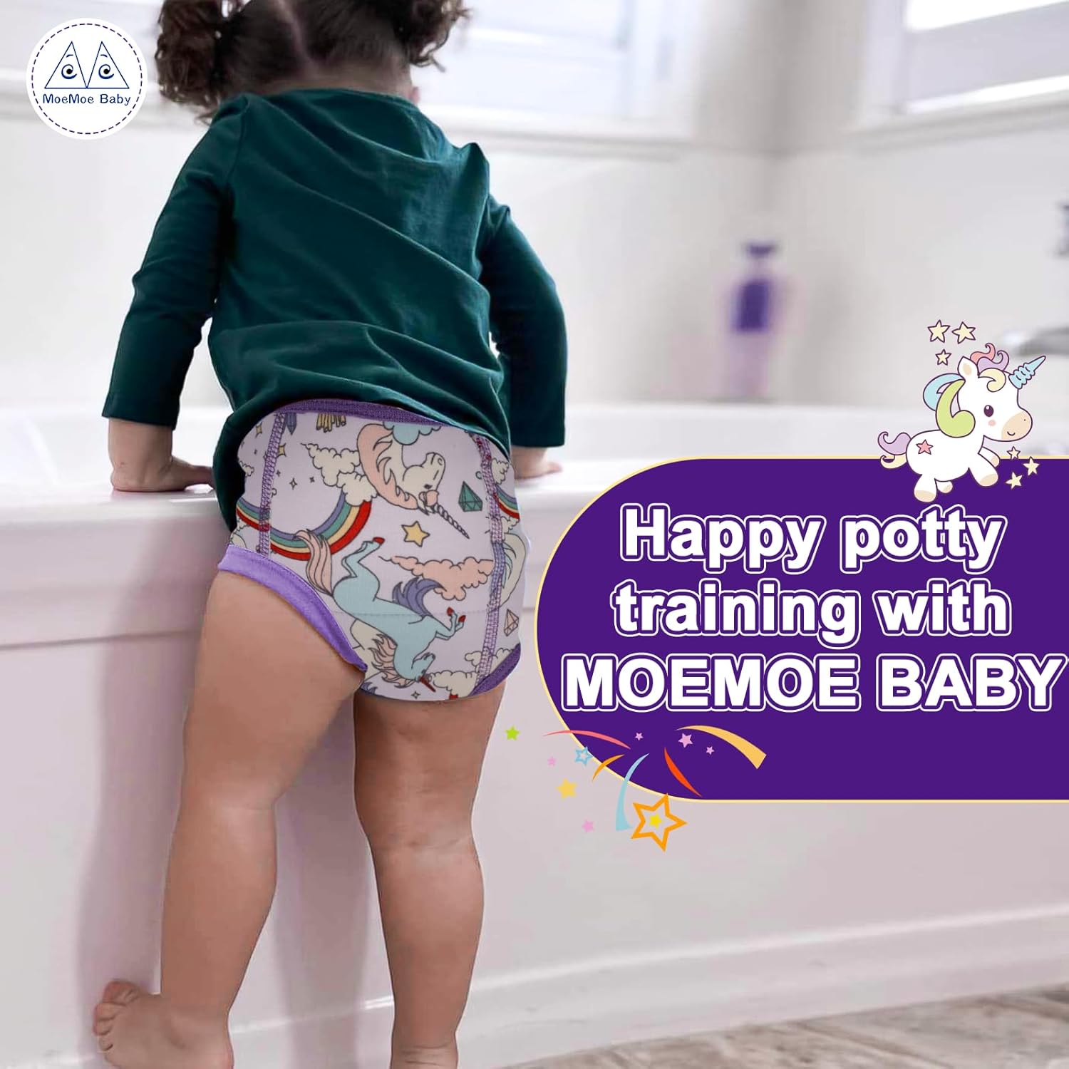 MOEMOE BABY Potty Training Pants, High-Quality Toilet Training Pants for Toddler...