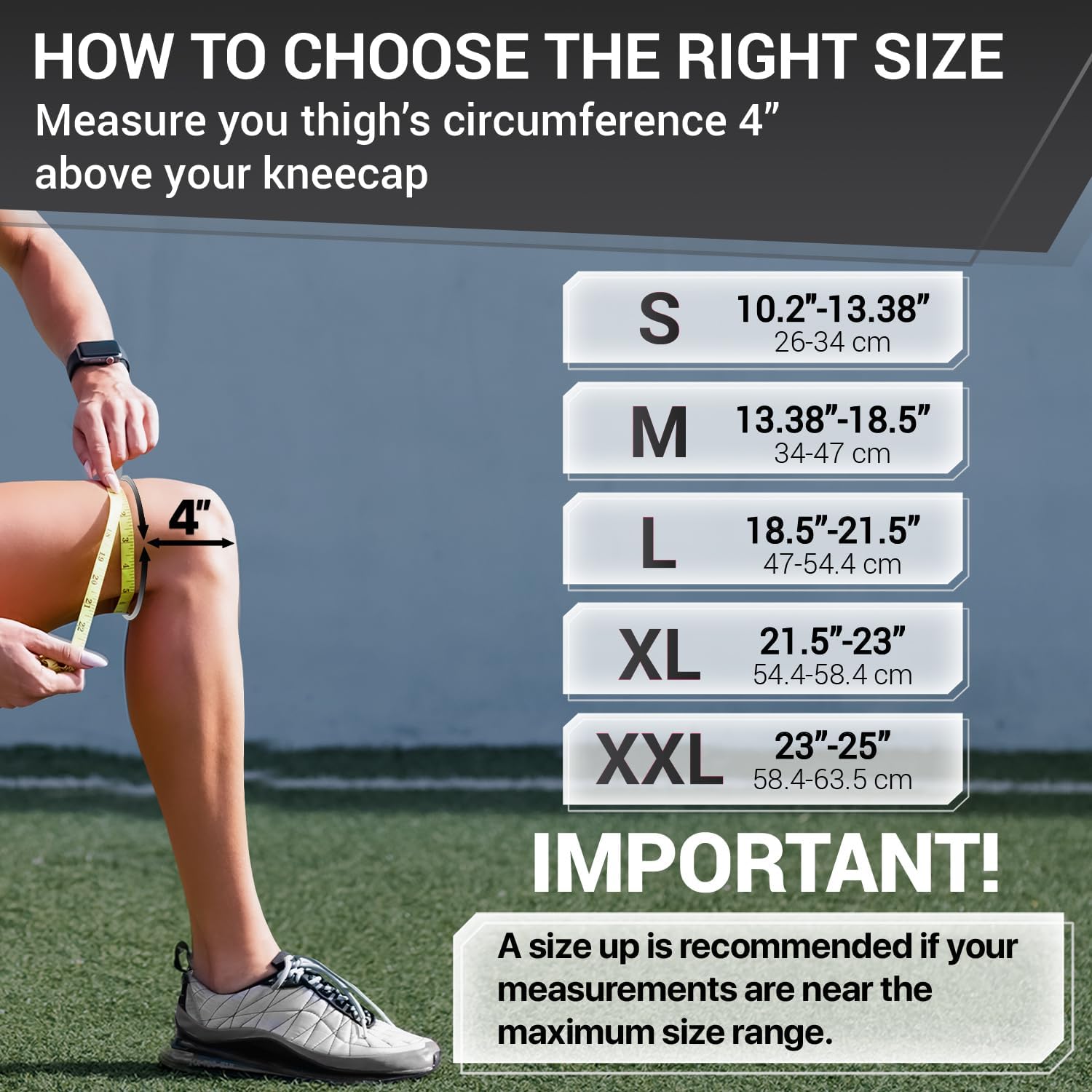 DR. BRACE ELITE Knee Brace with Side Stabilizers & Patella Gel Pads for Maximum...