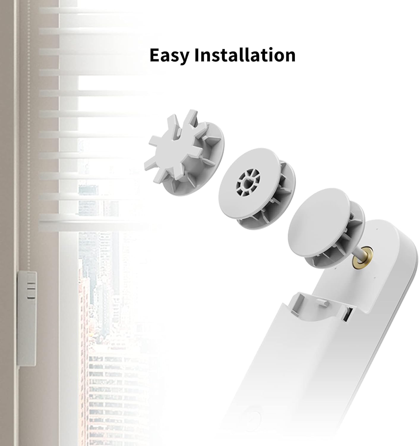 Aqara Roller Shade Driver E1, Requires Aqara HUB, Smart Blind Motor with Schedul...