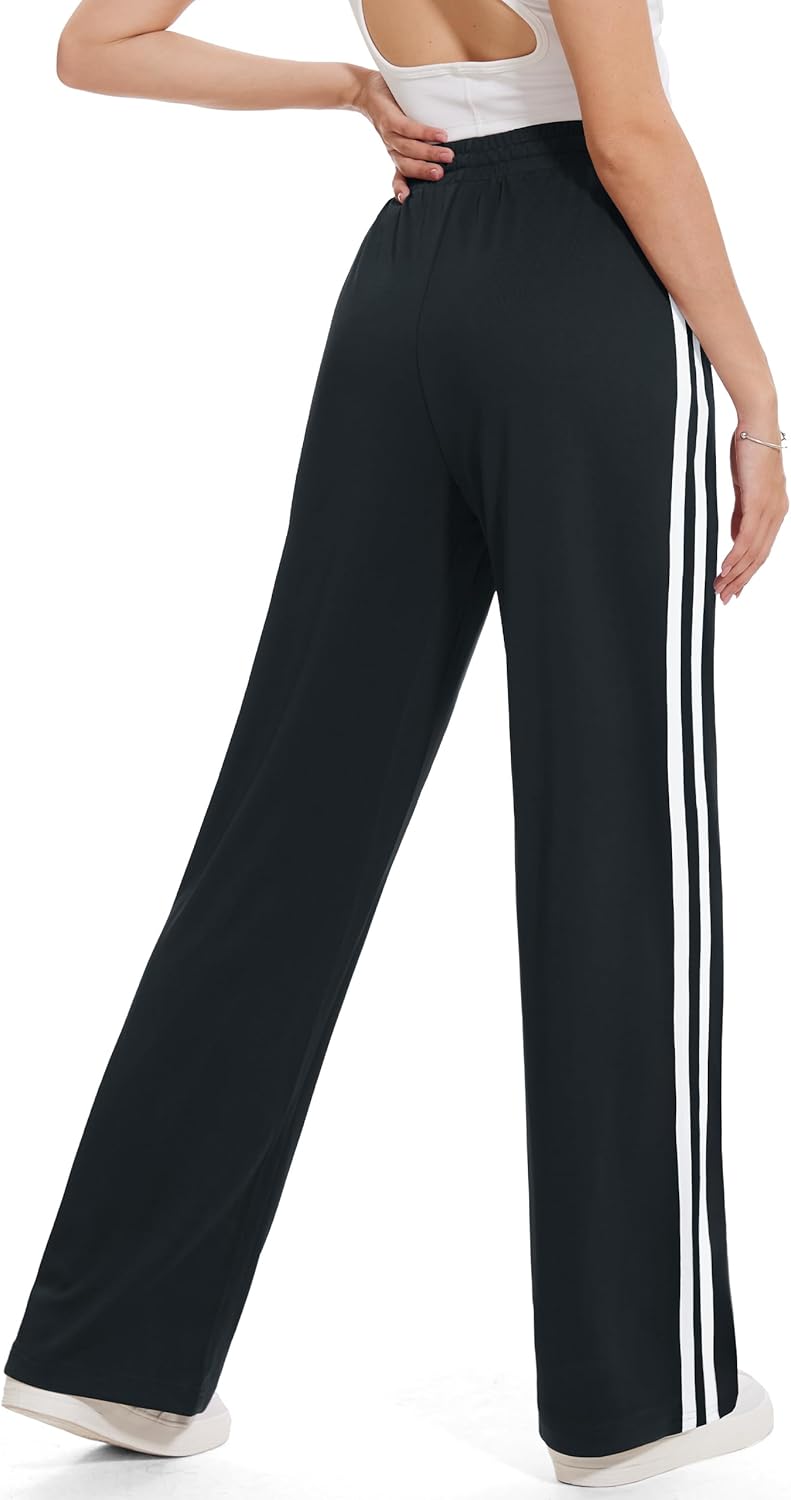 Tapata Women's Track Pants, Special Loose Straight Leg Jogging Sweatpants, Innov...