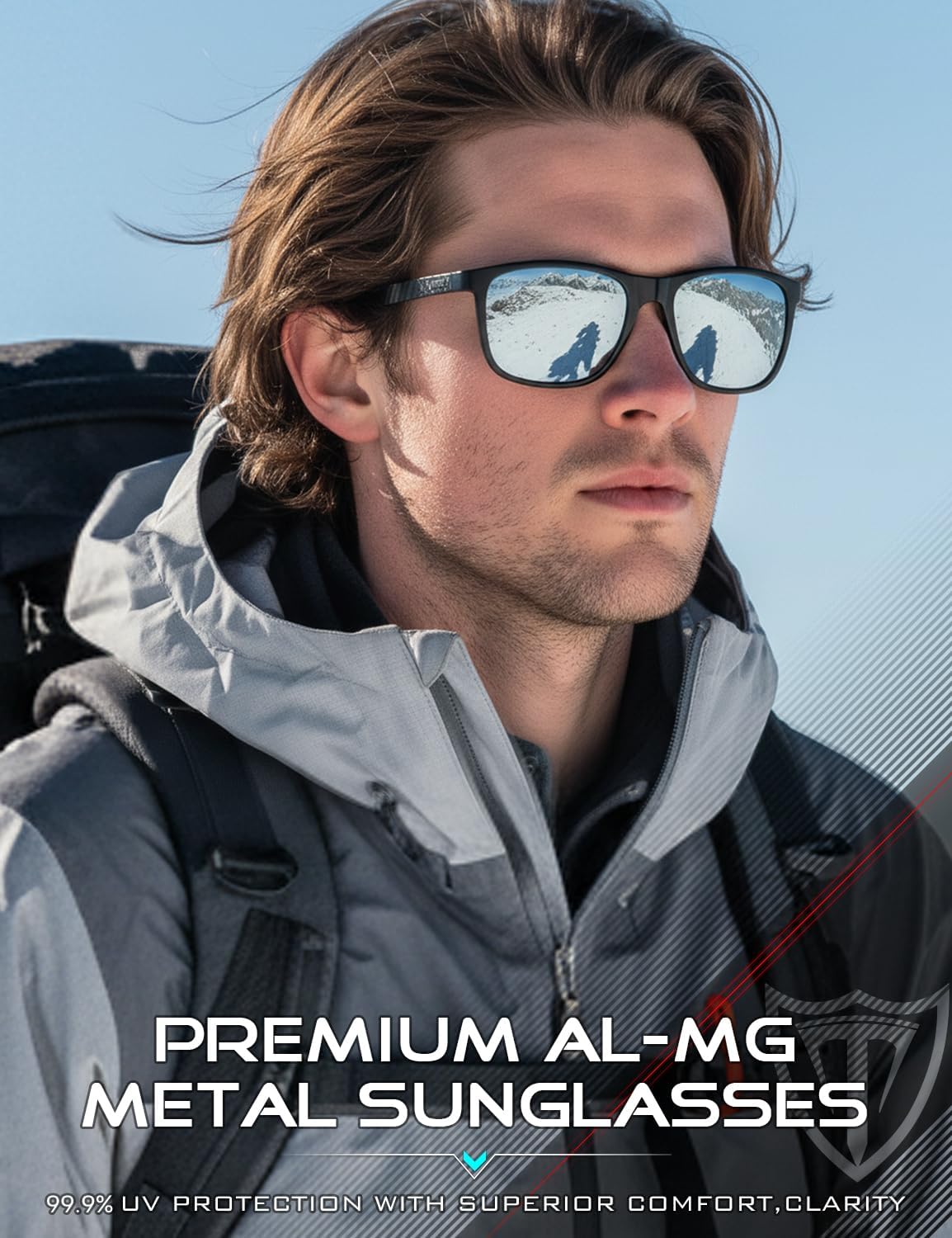 High-Quality ATTCL Polarised Sunglasses, Special Men's Sunglasses for Driving, D...