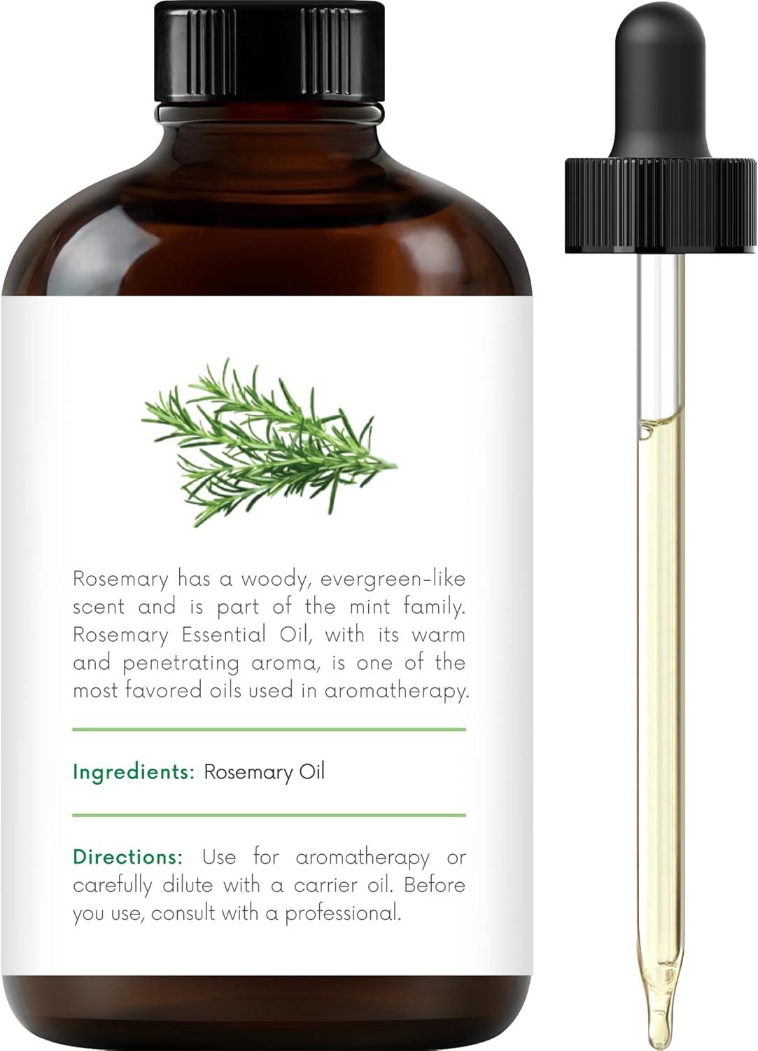 Handcraft Blends Rosemary Essential Oil – Huge 4 Fl Oz – 100% Pure and Natural –...