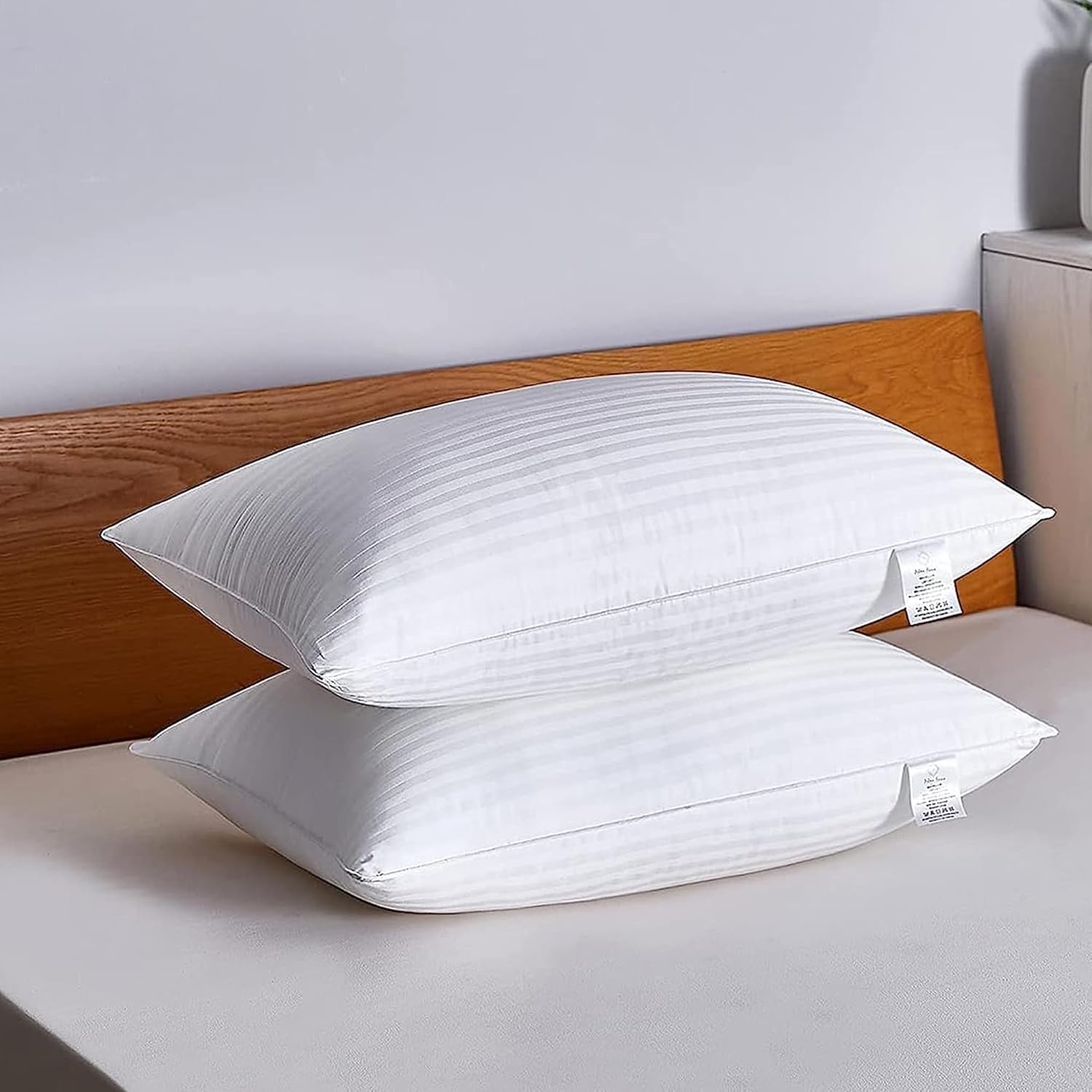 Adam Home Pillows 4 Pack Hotel Quality Side Sleeper Bounce Back Bed Pillow Hypoa...