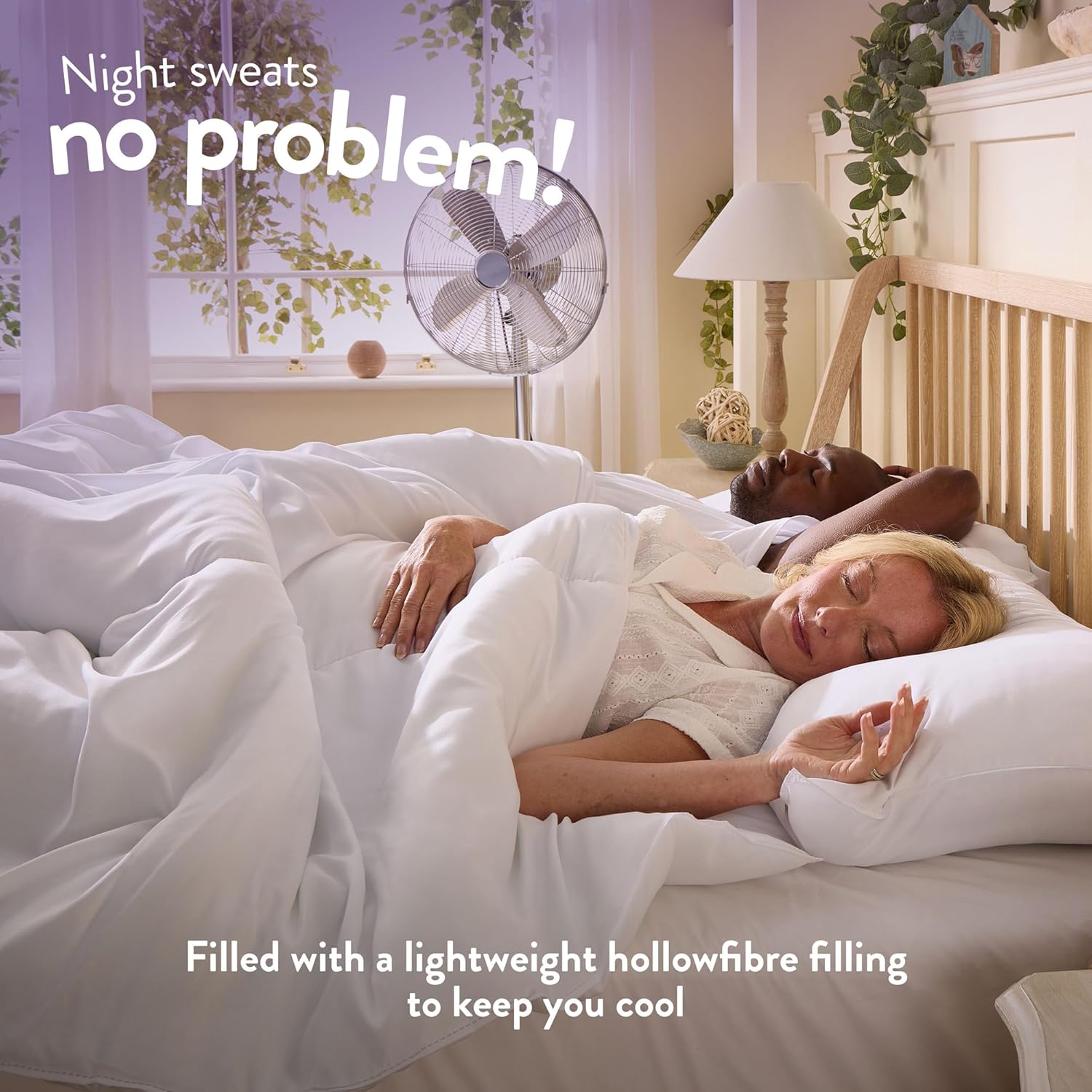Slumberdown Cool Summer Nights, Special Super King Duvet, Lightweight Bedding fo...