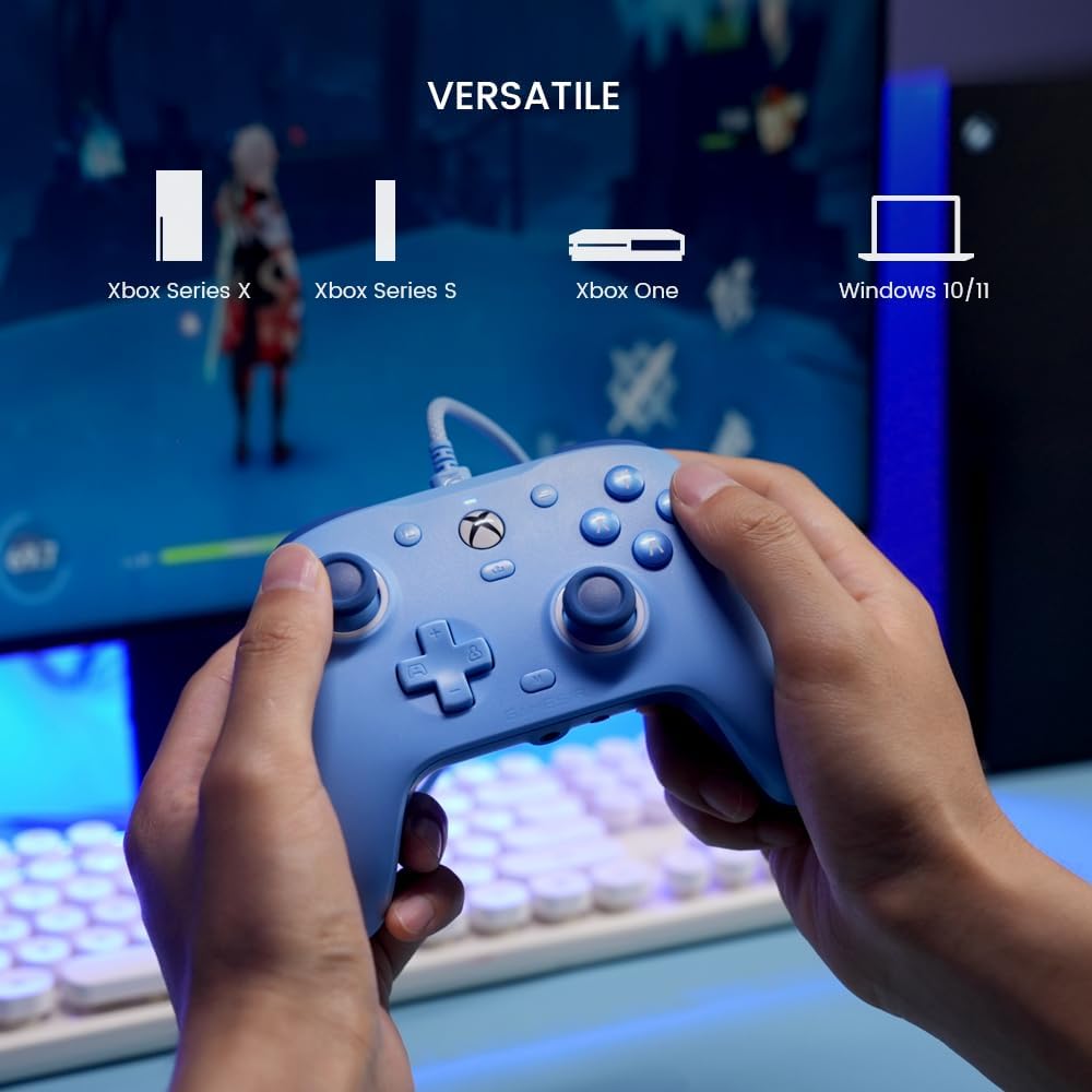 GameSir G7 SE Blue Wired Xbox Controller for PC, Xbox Series X/S, Xbox One, Offi...