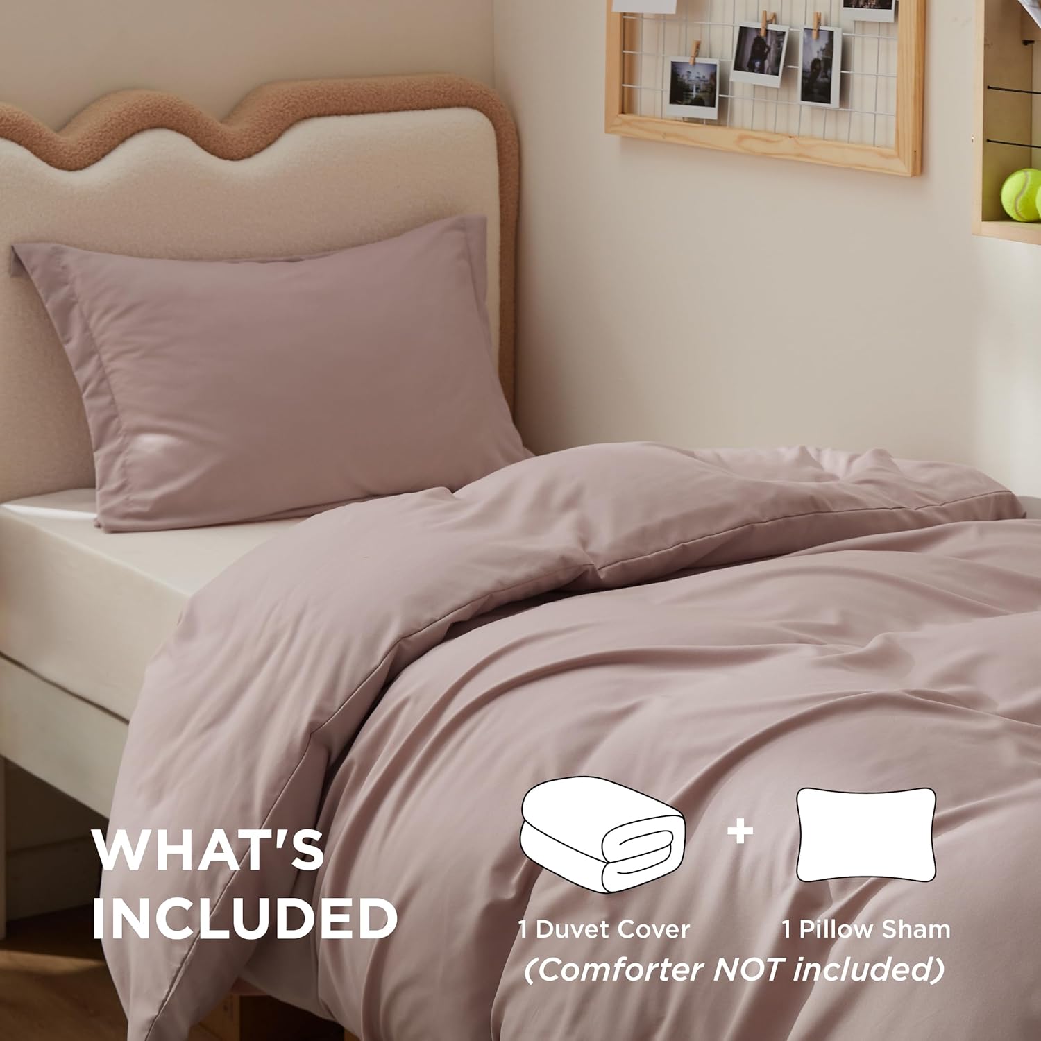 Bedsure Duvet Cover, Special Bedding Set for Twin/Twin XL, Innovative Soft Doubl...