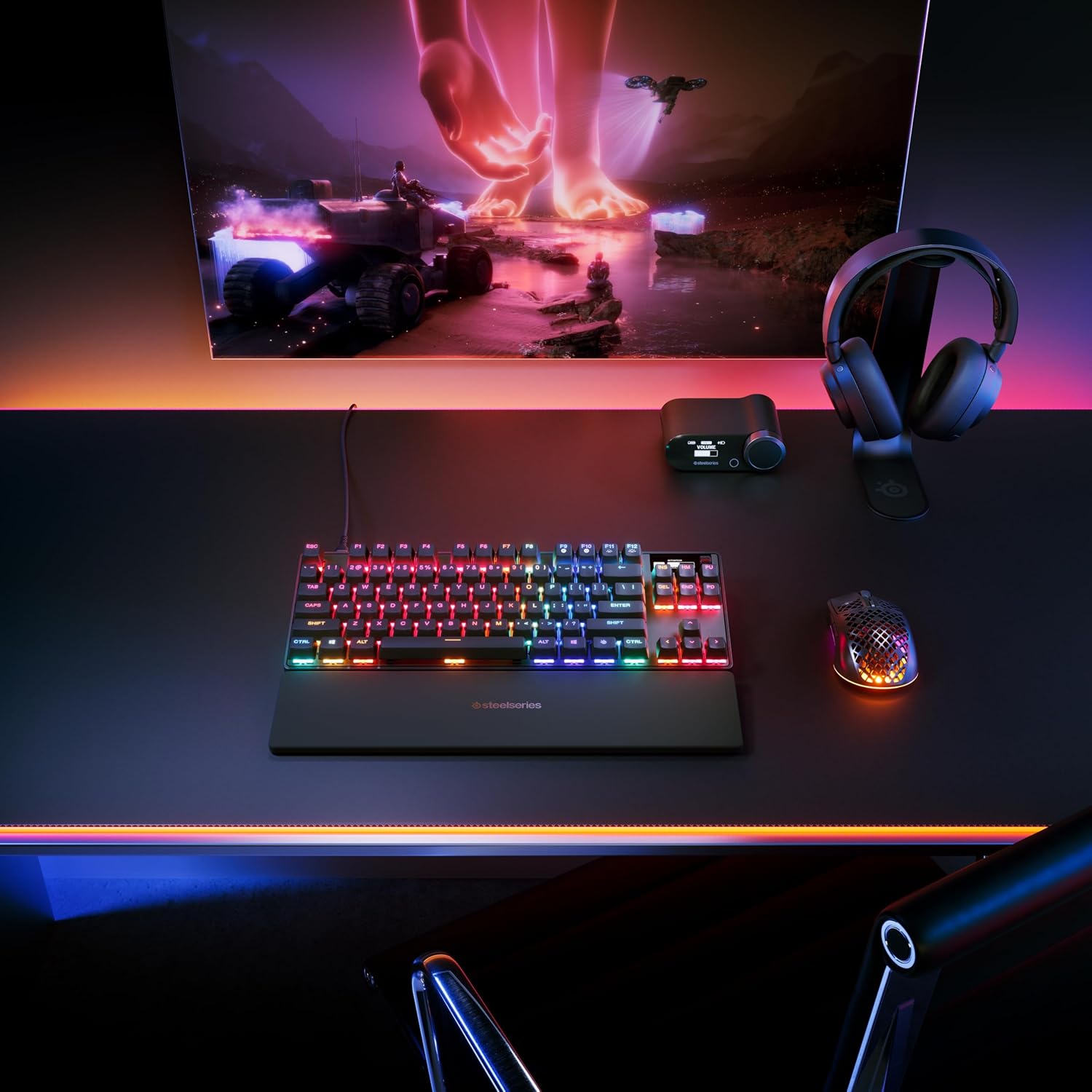 SteelSeries Apex Pro TKL Gen 3 - Gaming Keyboard -...