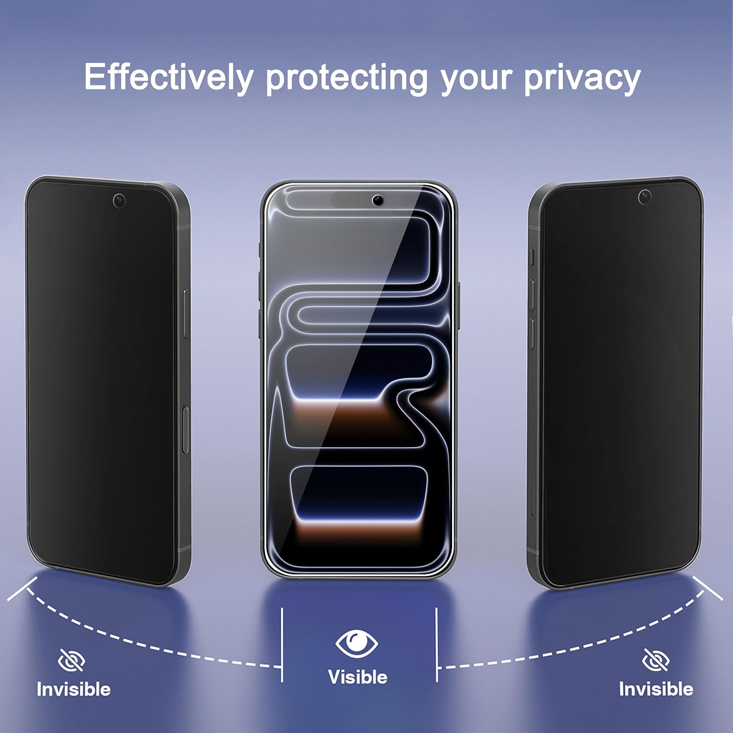 High-Quality Ailun 3 Pack for iPhone 17 Pro Max, Special Privacy Screen Protecto...