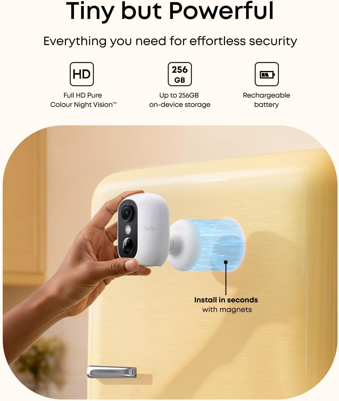 eufy Security Camera Outdoor Wireless, High-Quality eufyCam C35 Home Security Ca...