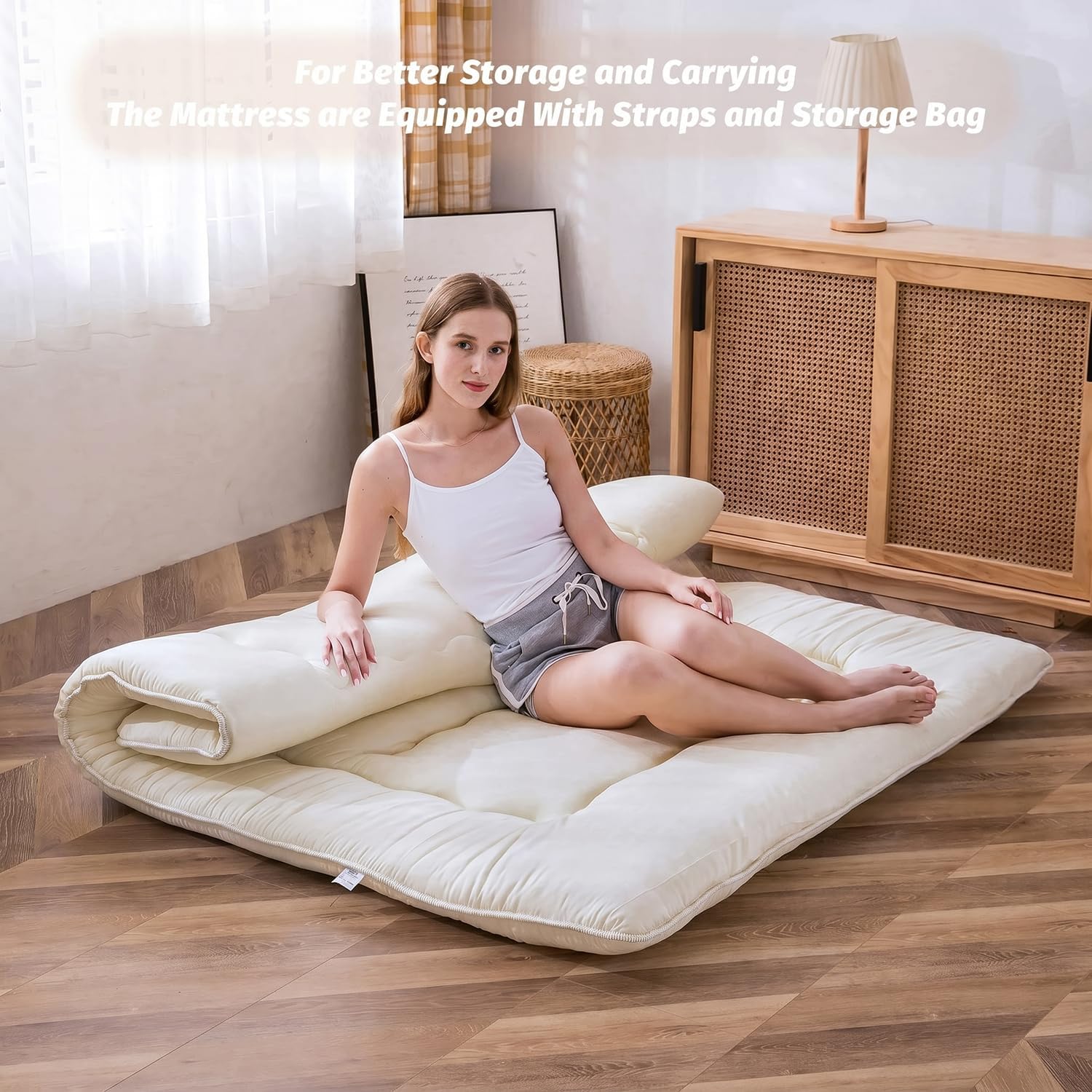Special MAXYOYO Japanese Floor Mattress, Innovative Futon Mattress Thicken Sleep...