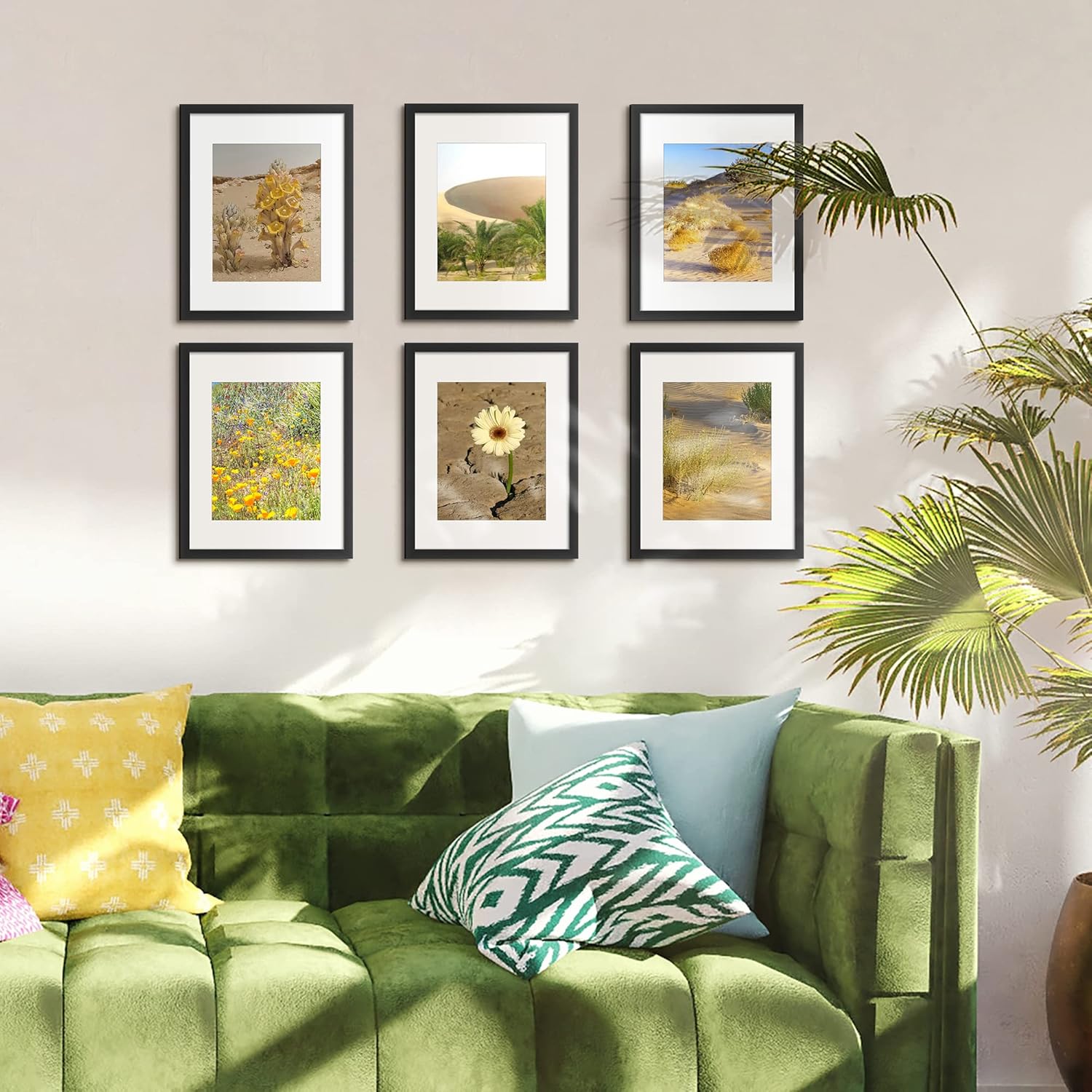 upsimples 11x14 Picture Frame, Display Pictures 8x10 with Mat or 11x14 Without M...