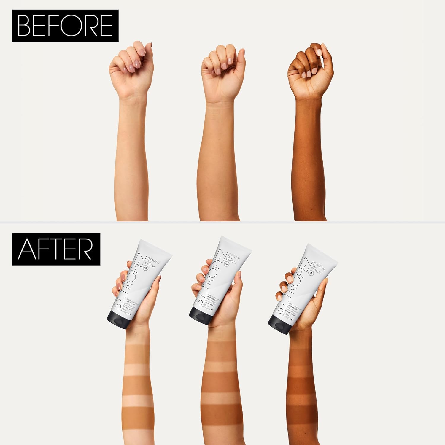 St.Tropez Gradual Tan Classic Daily Firming Lotion Medium/Dark | Self Tanner Med...