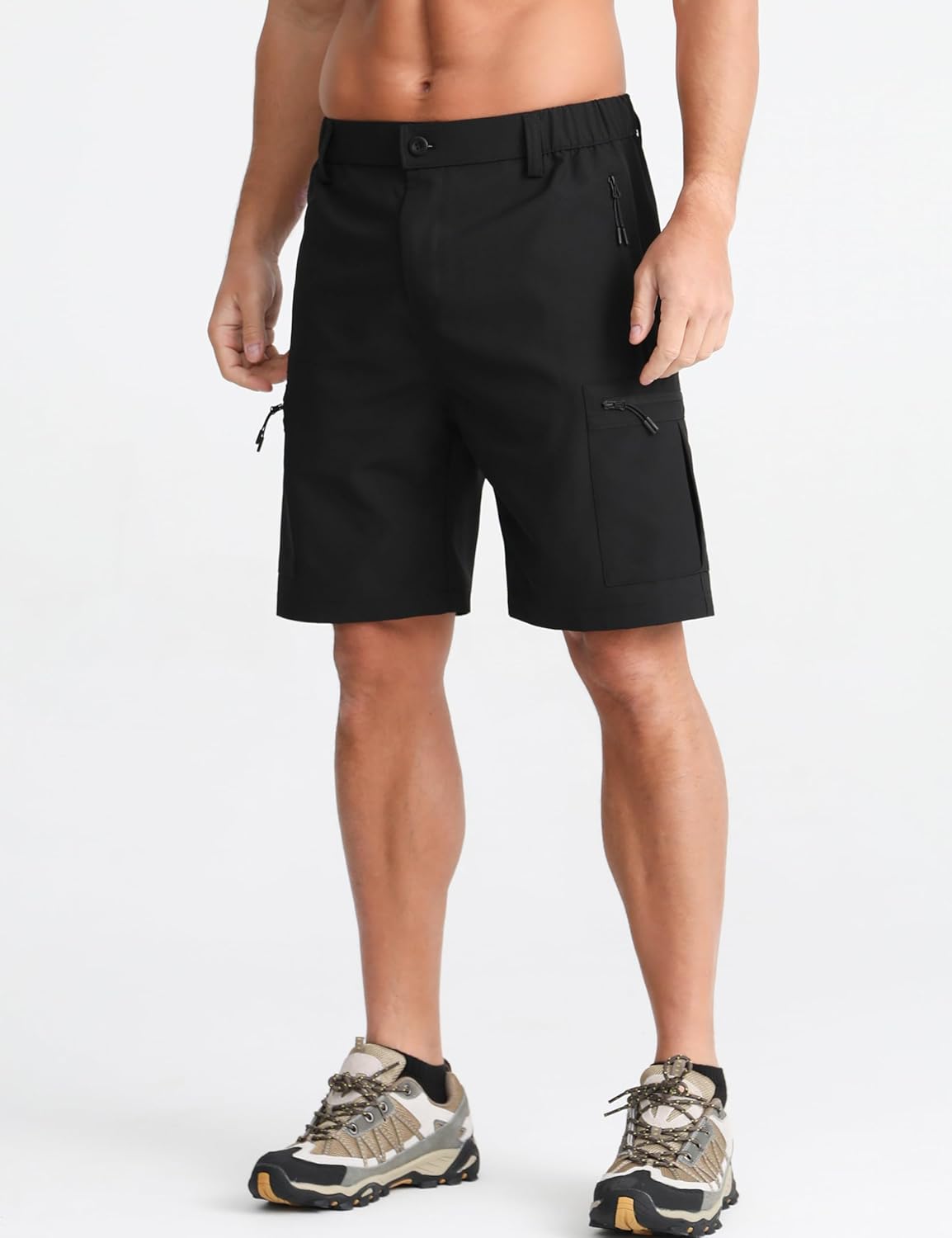 High-Quality APTRO Mens Cargo Hiking Shorts, Innovative Outdoor Lightweight Shor...