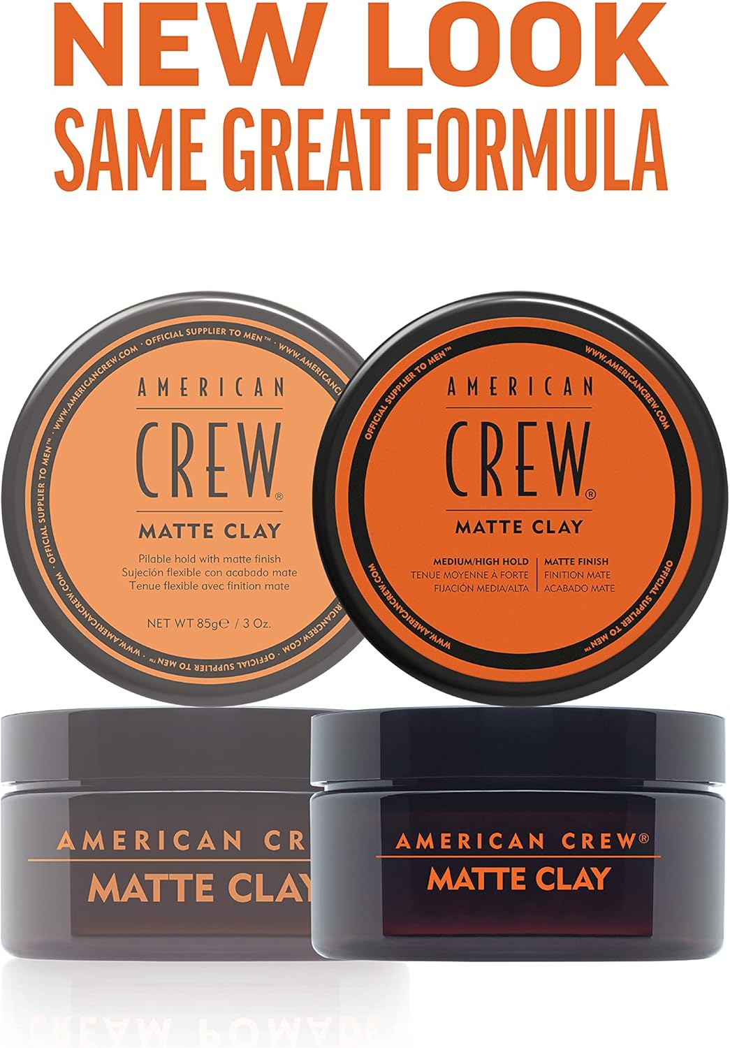 American Crew Texturising Matte Clay with Medium Hold and Low Shine, Gifts for M...
