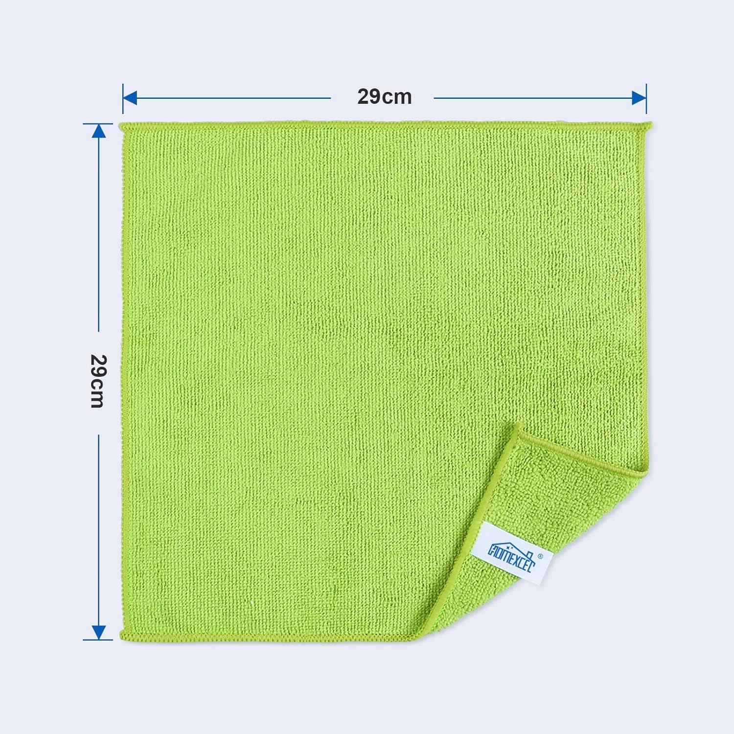 HOMEXCEL Microfibre Cloth,12 Pack Cleaning Rag,Microfibre Cleaning Cloths Towels...