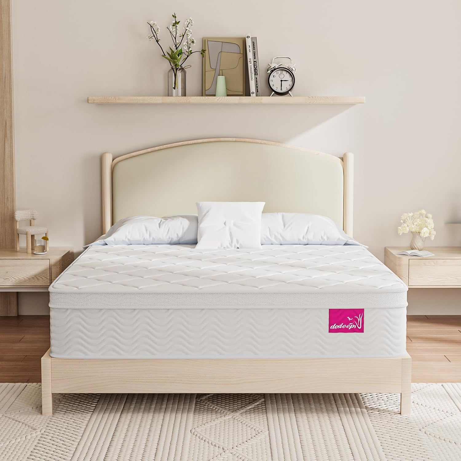 dosleeps King Size Mattress 5FT | 10.6" Extra Thick Memory Foam & Pocket Sprung...