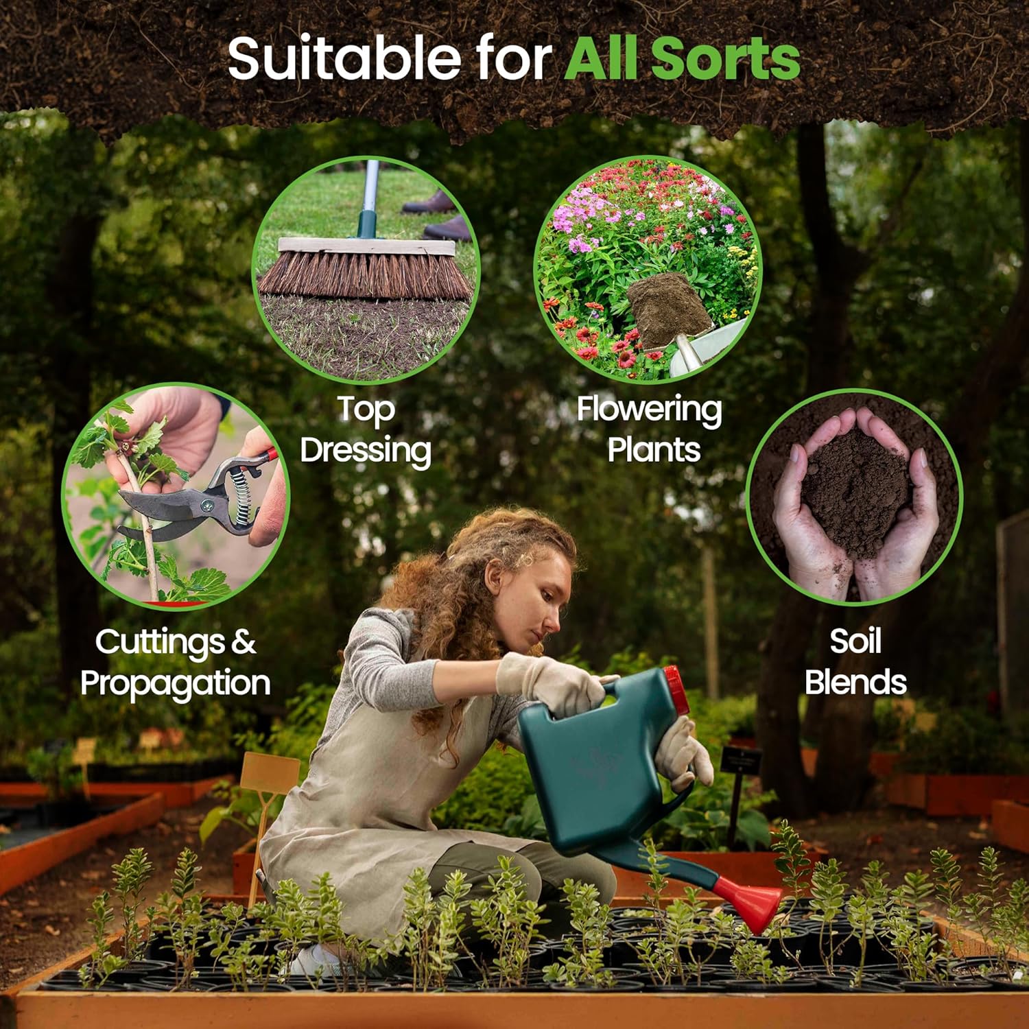 Hardys 60L Multi Purpose Compost - Potting & Seed...