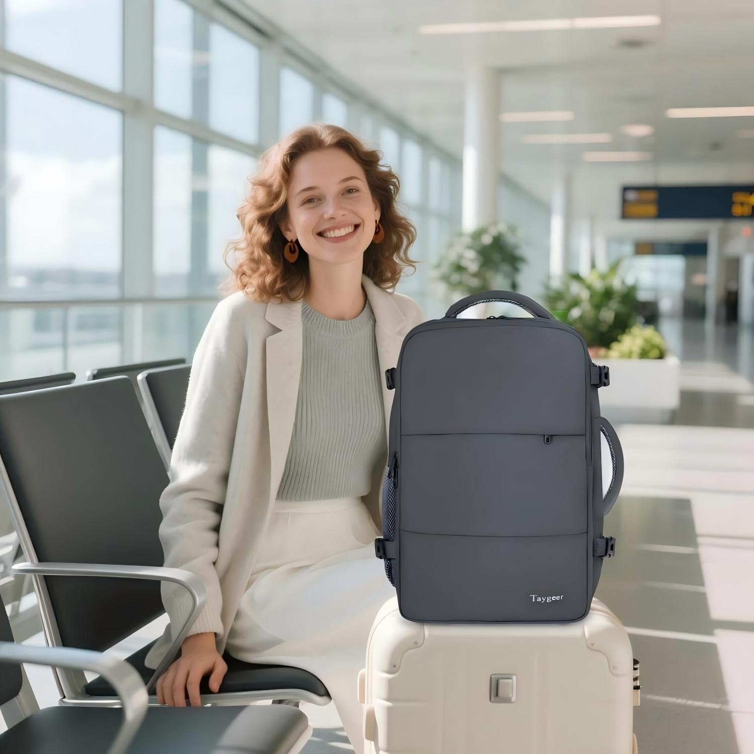 Top Taygeer Ryanair Cabin Bags, Exclusive Travel Backpack for Underseat Storage,...