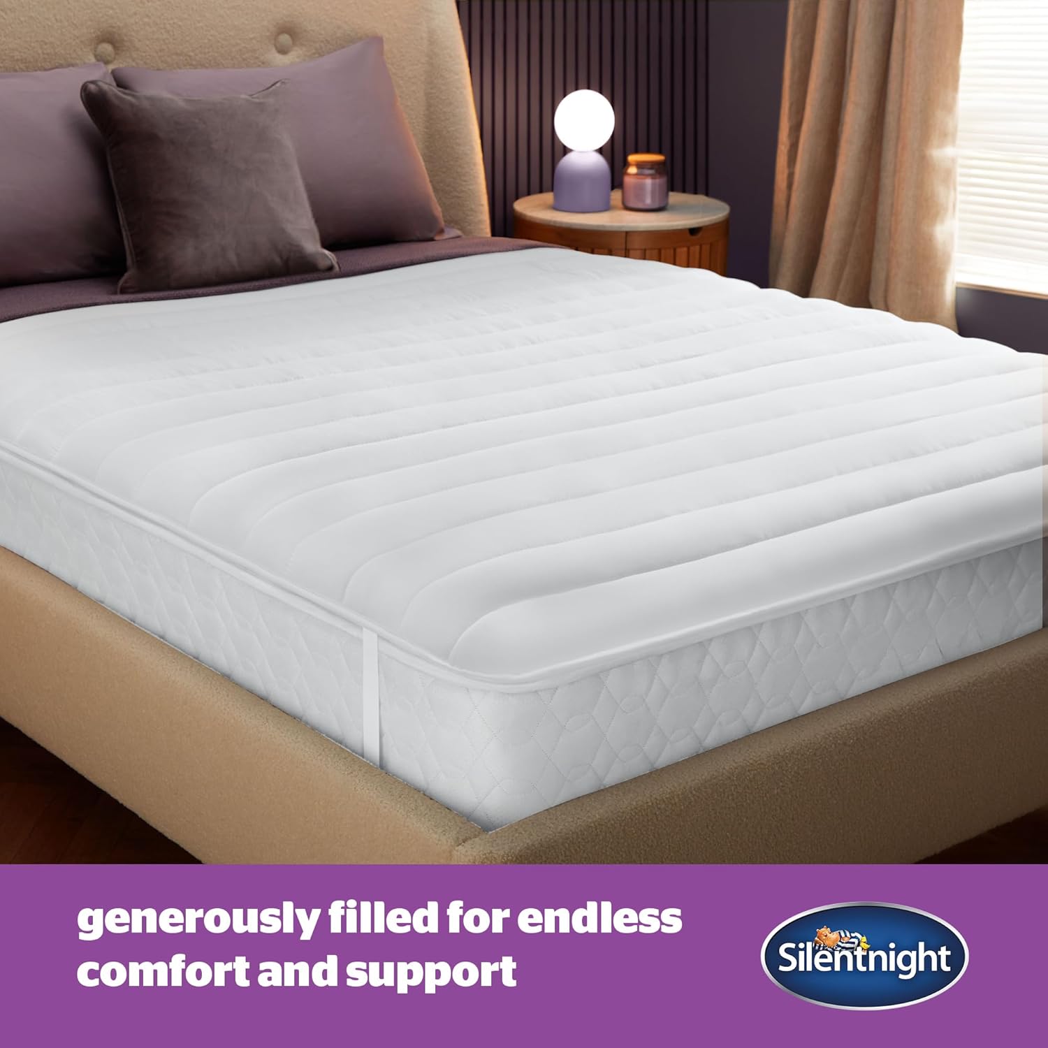 Premium Silentnight Deep Sleep Mattress Topper, Top Quality Sleep Solution Doubl...