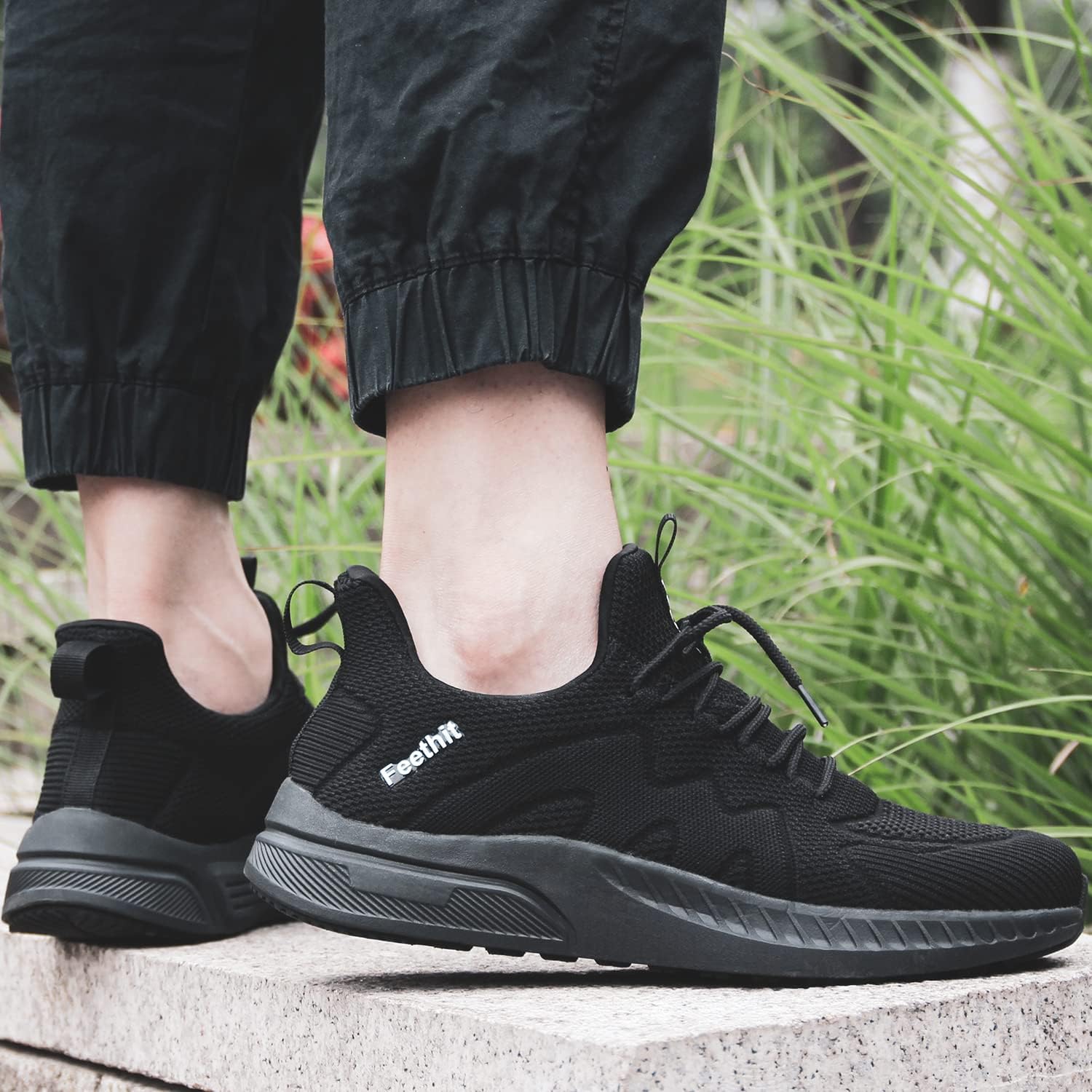 Feethit Trainers Men Running Shoes Tennis Sports Training Walking Gym Athletic F...