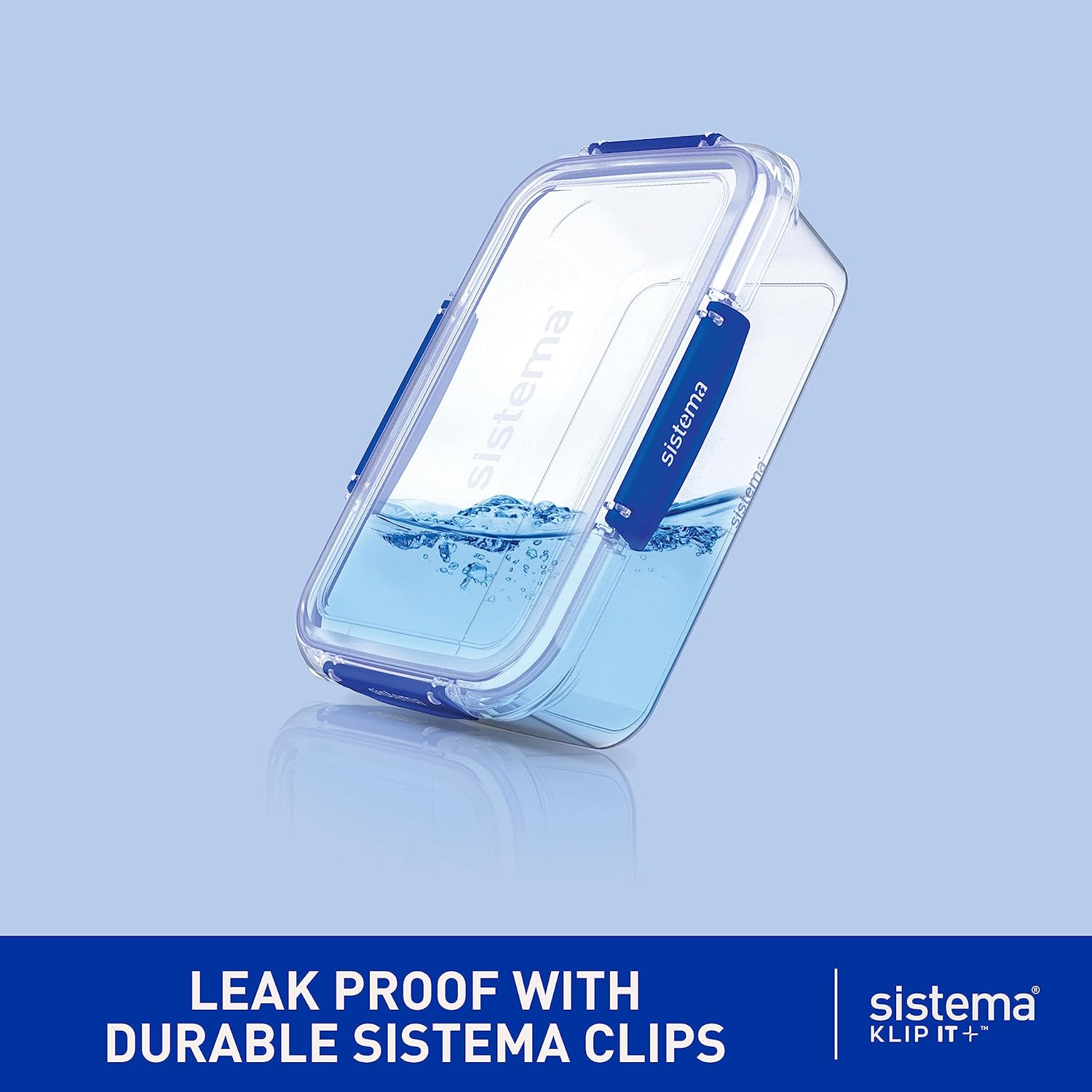 Sistema KLIP IT PLUS Leakproof Food Storage Containers | 2.2 L1 L400 ml | Airtig...