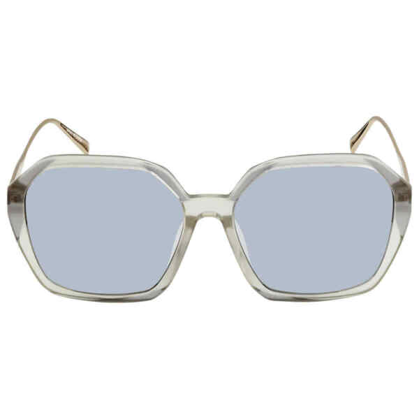 MCM Translucent Grey Hexagonal Ladies Sunglasses MCM700SA 050 60 MCM700SA 050 60