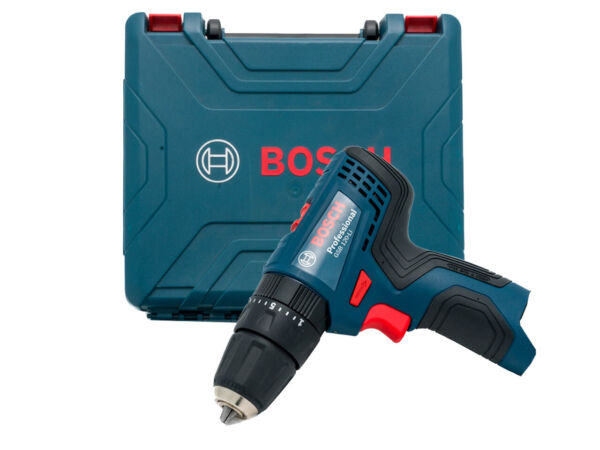 Bosch GSB120CVBARE 12V Combi Drill Bare Unit with Carry Case LED Worklight
