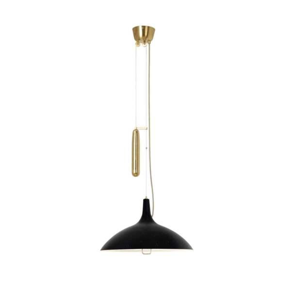Heal's A1965 Black Pendant Light with Counterweight by Gubi RRP £795